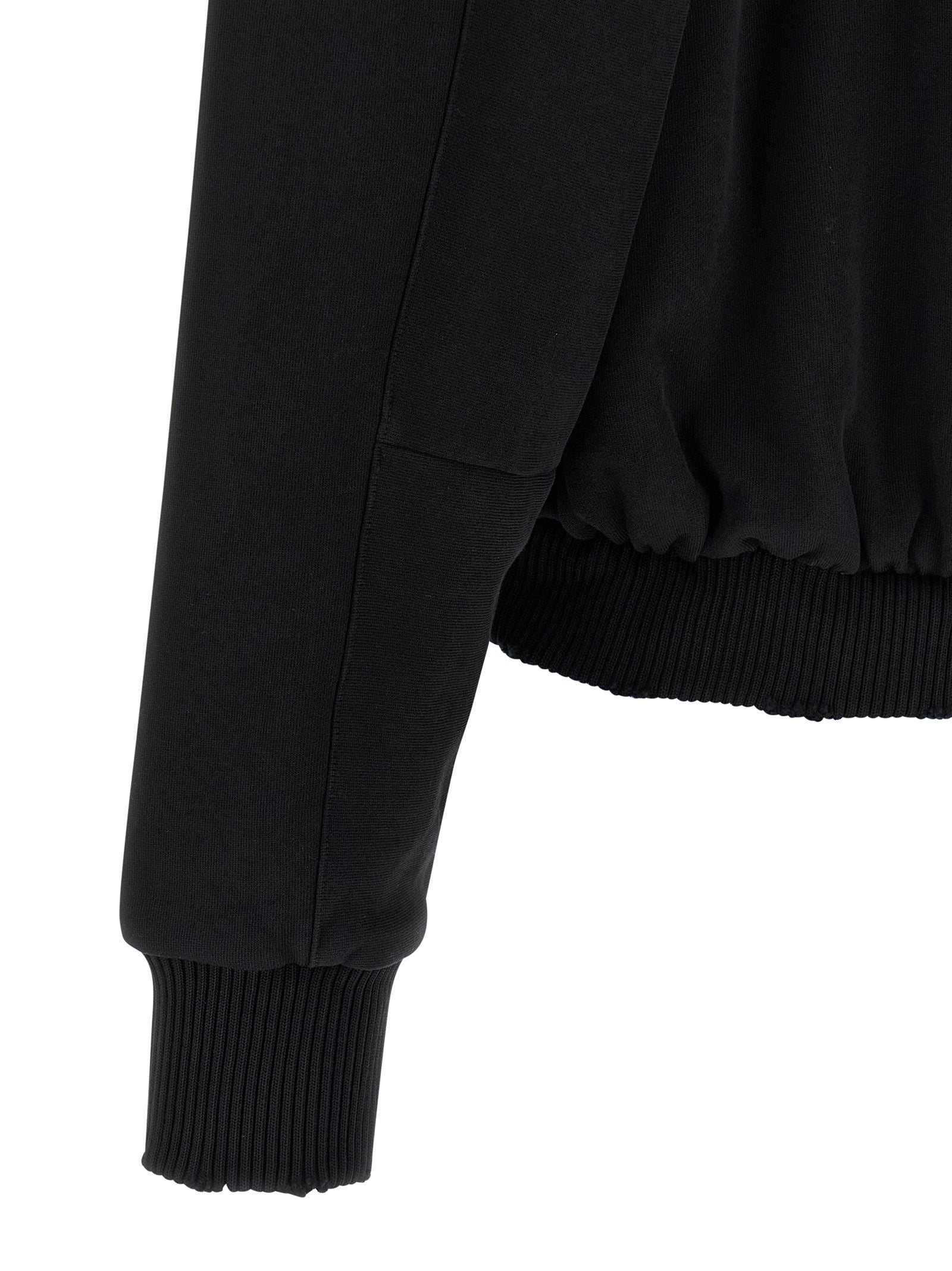 Thom Krom Schwarzer Baumwoll-Sweatshirt