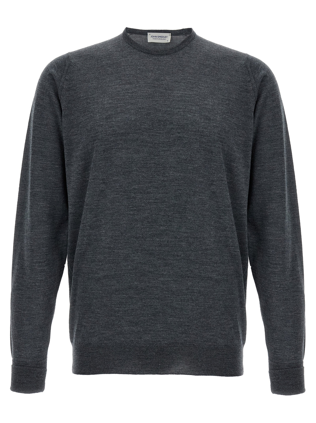 JOHN SMEDLEY Brauner Cardigan aus Merinowolle