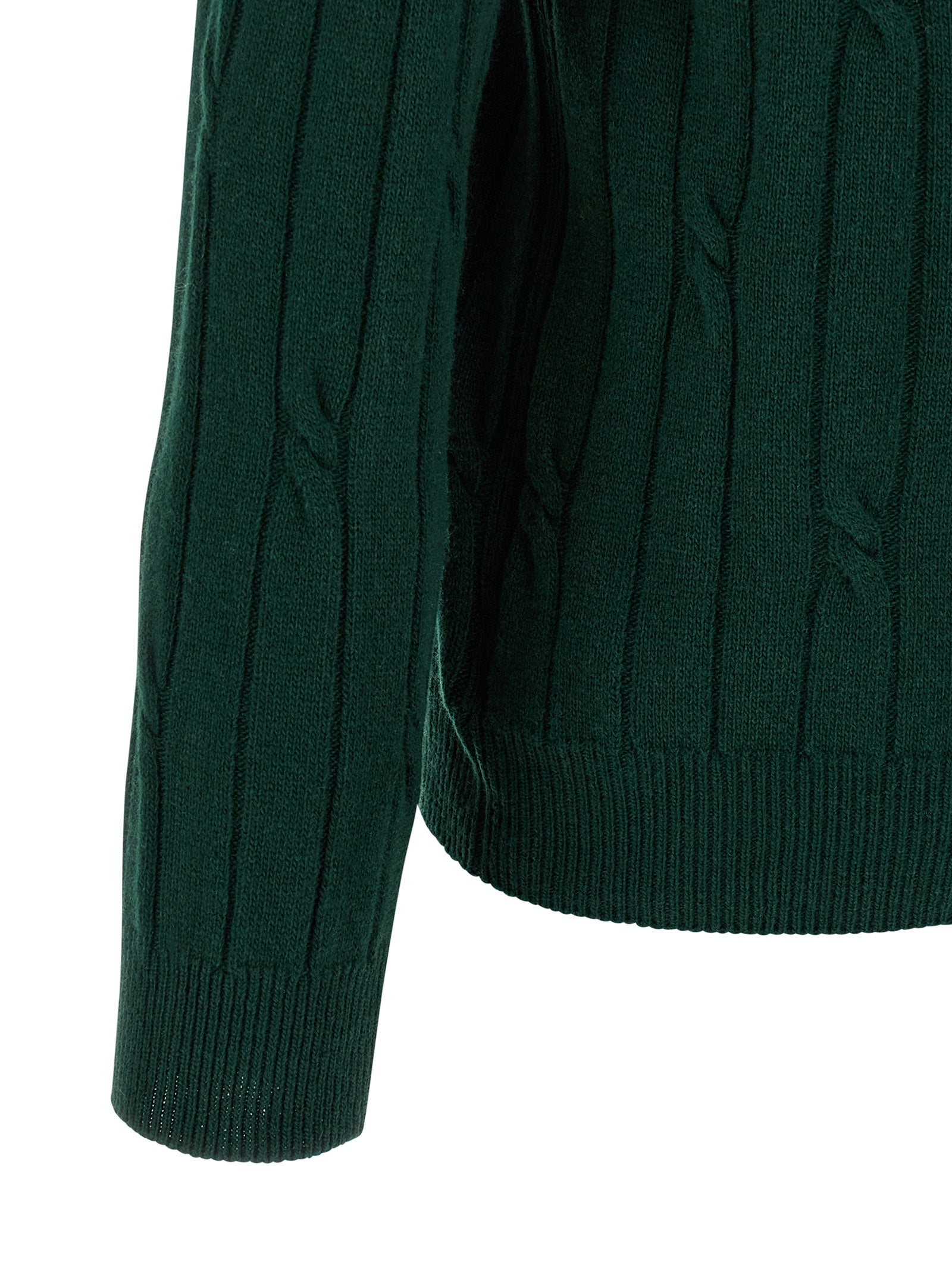 ZANONE Zweifarbige Poloshirt aus reiner Schurwolle