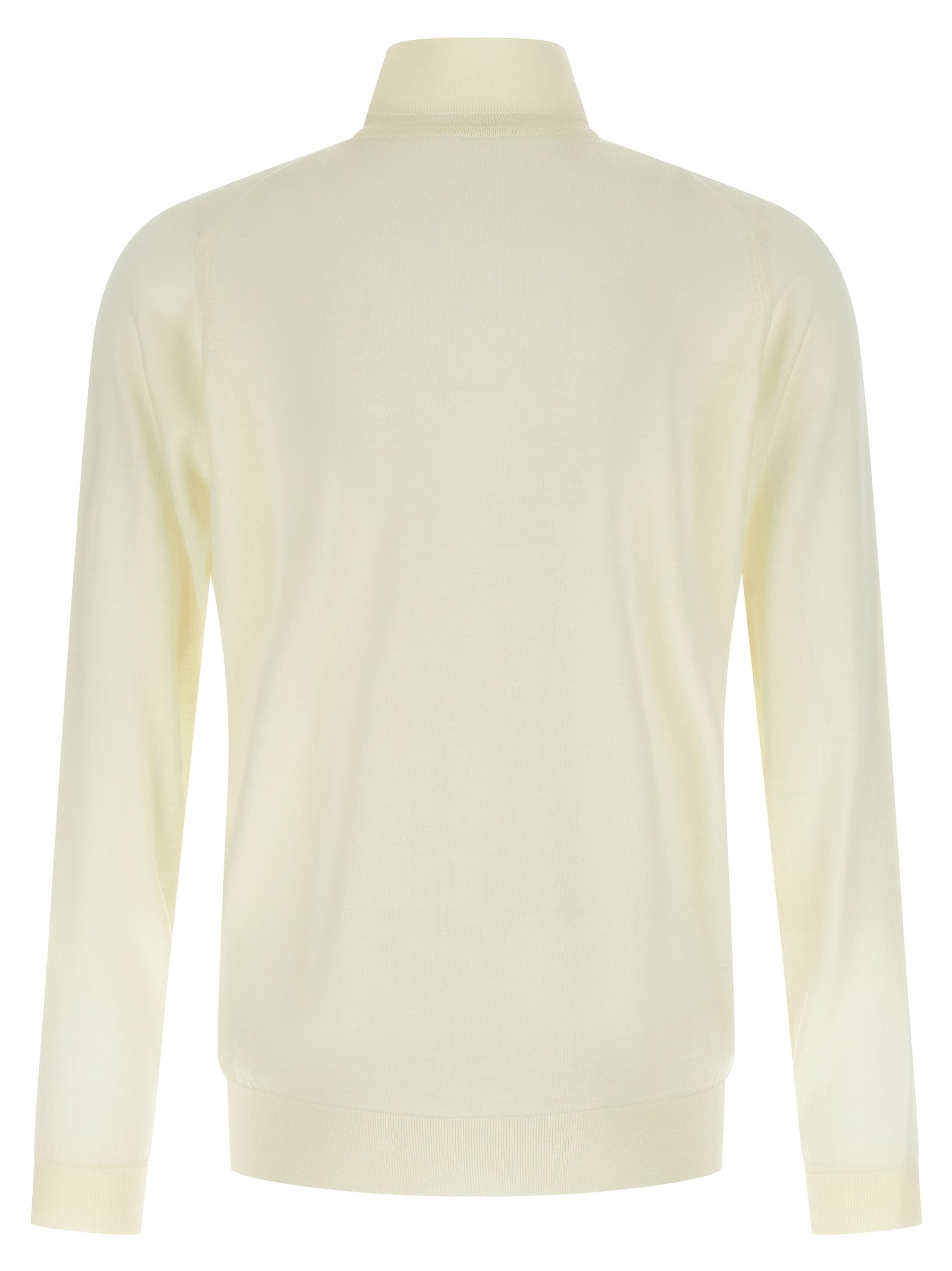 JOHN SMEDLEY Schwarzer Cardigan aus Merinowolle