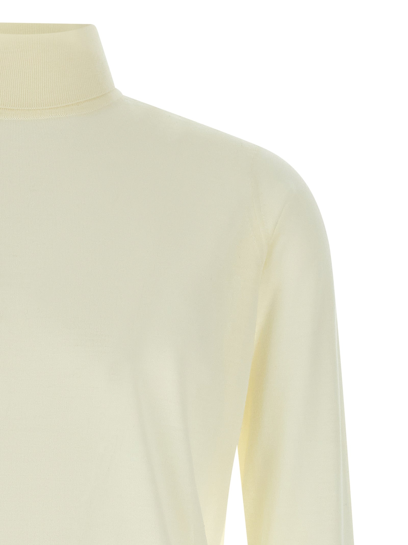 JOHN SMEDLEY Schwarzer Cardigan aus Merinowolle