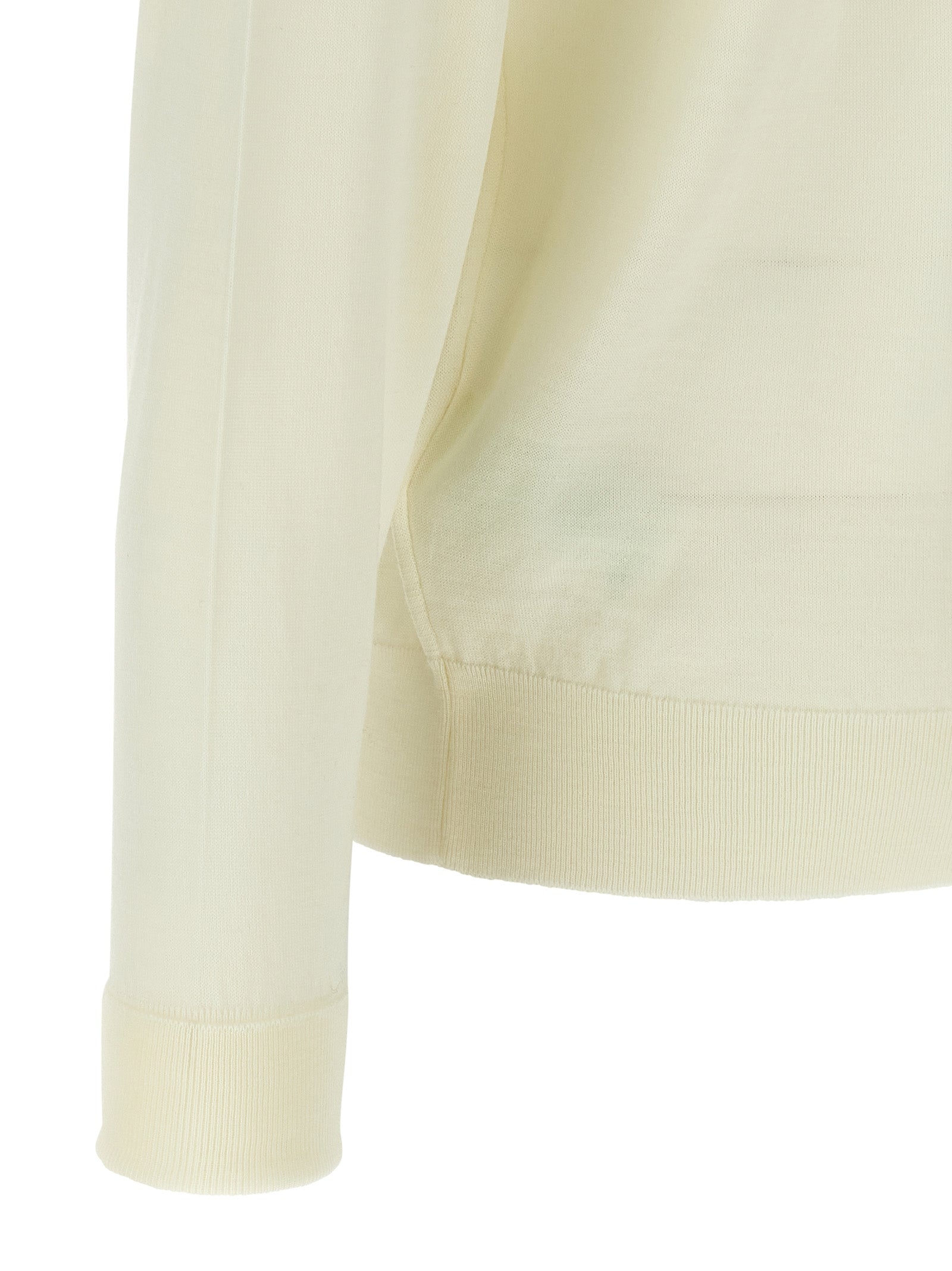 JOHN SMEDLEY Schwarzer Cardigan aus Merinowolle