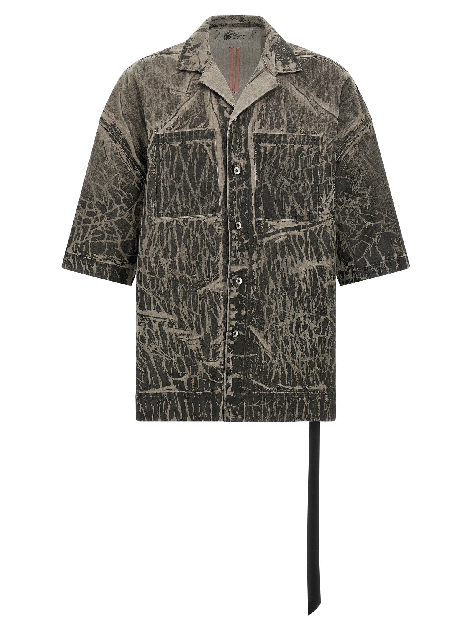 DRKSHDW Graue Baumwollbluse