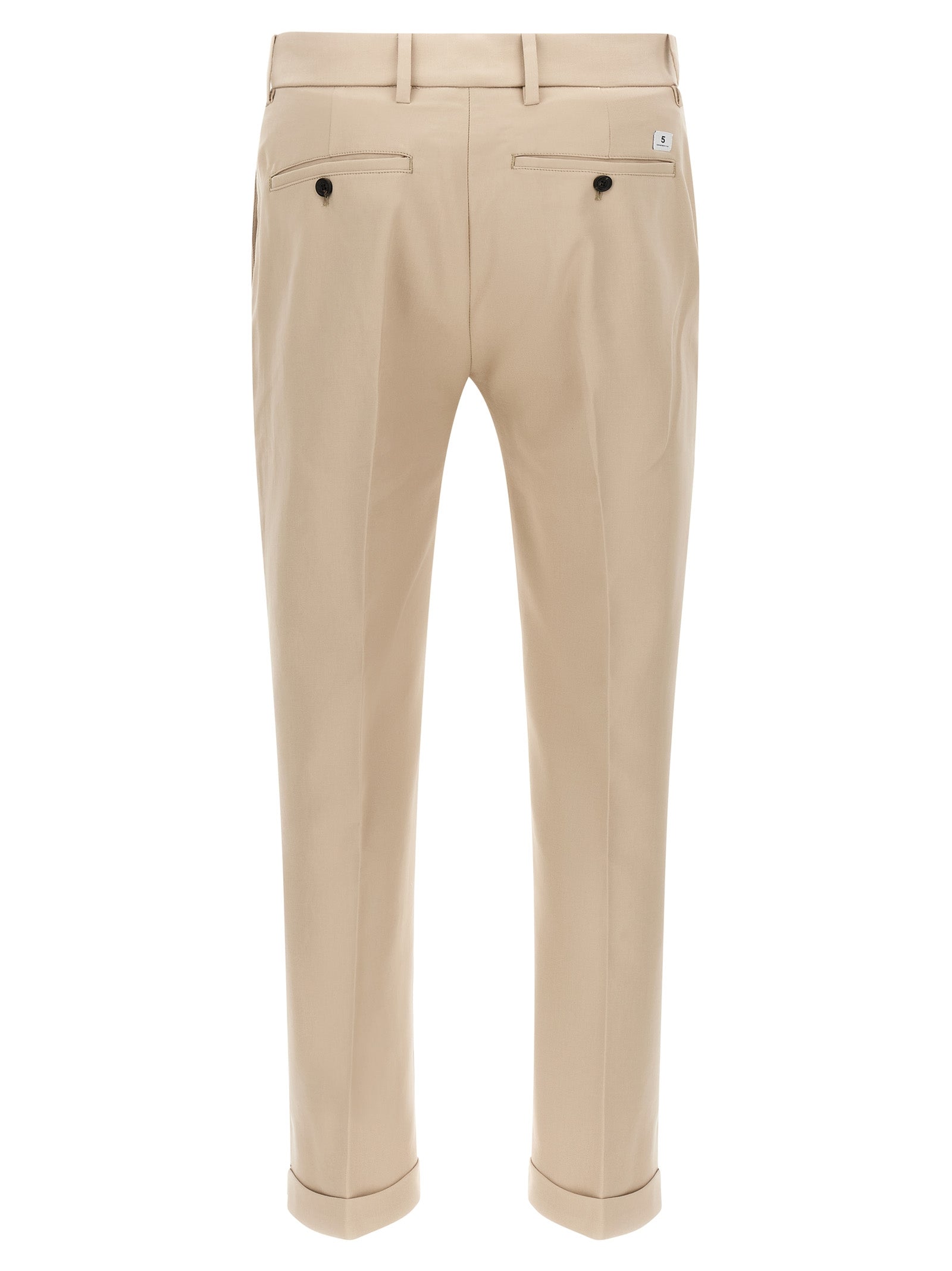 Department 5 Beige Baumwoll-Chino-Hose