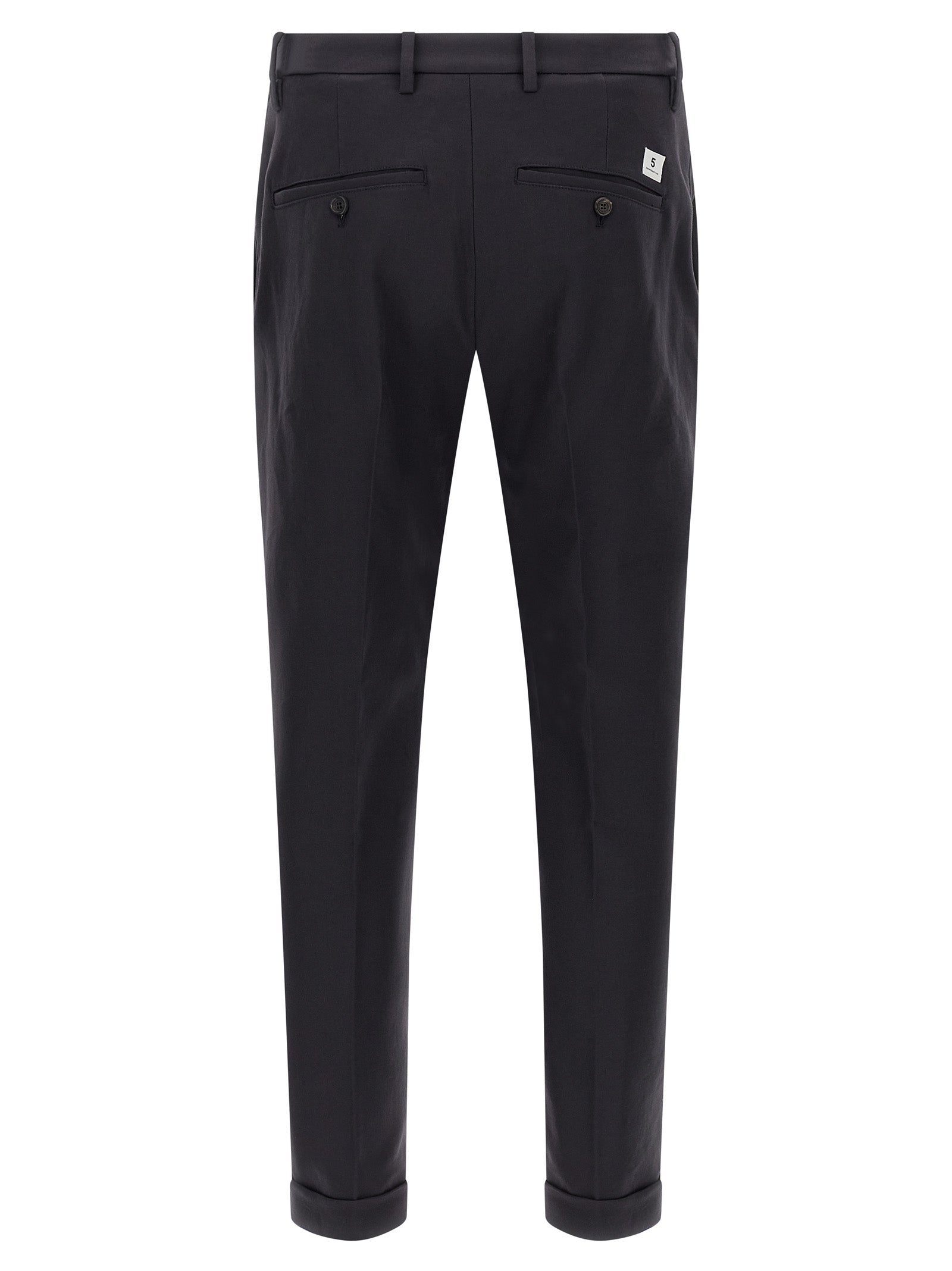 Department 5 Blaue Baumwoll-Chino-Hose