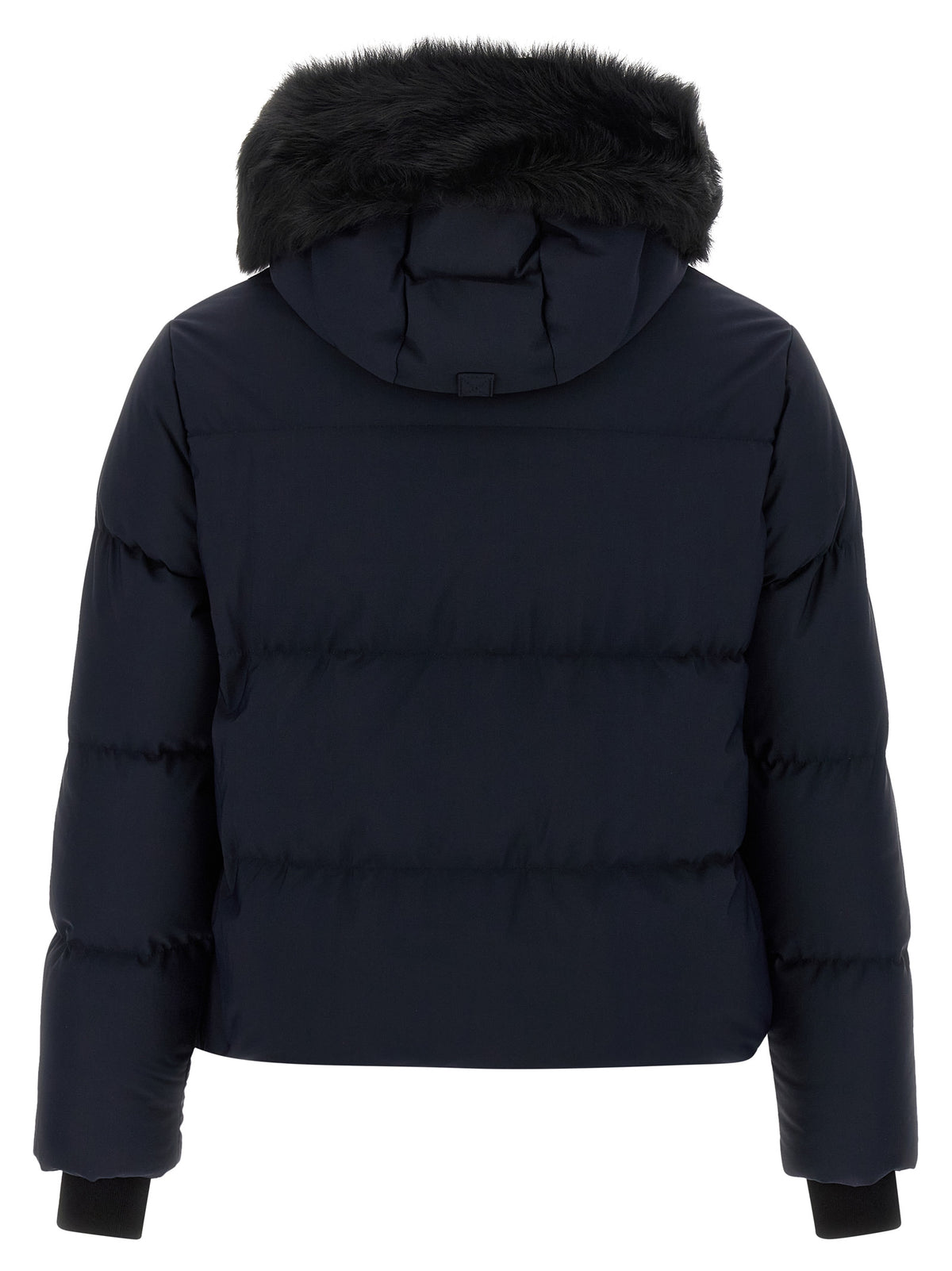 Moose Knuckles Vollständige Nylonjacke in Blau