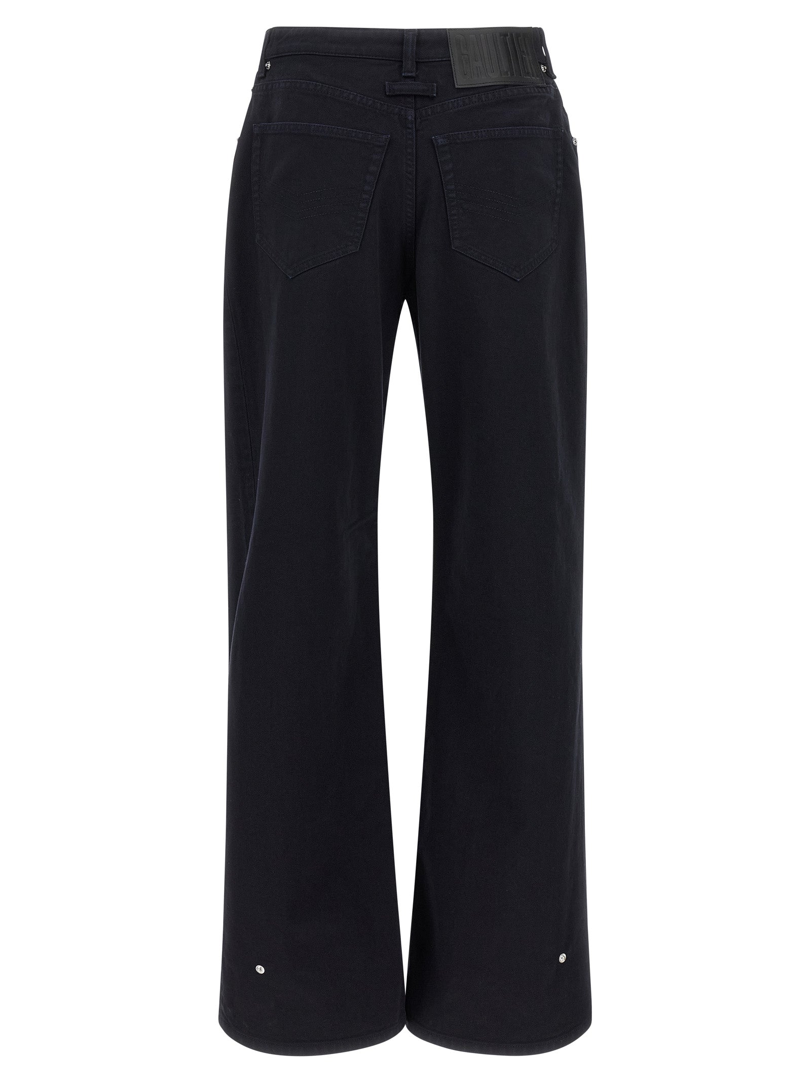 Jean Paul Gaultier Blaue Baumwolljeans Denim
