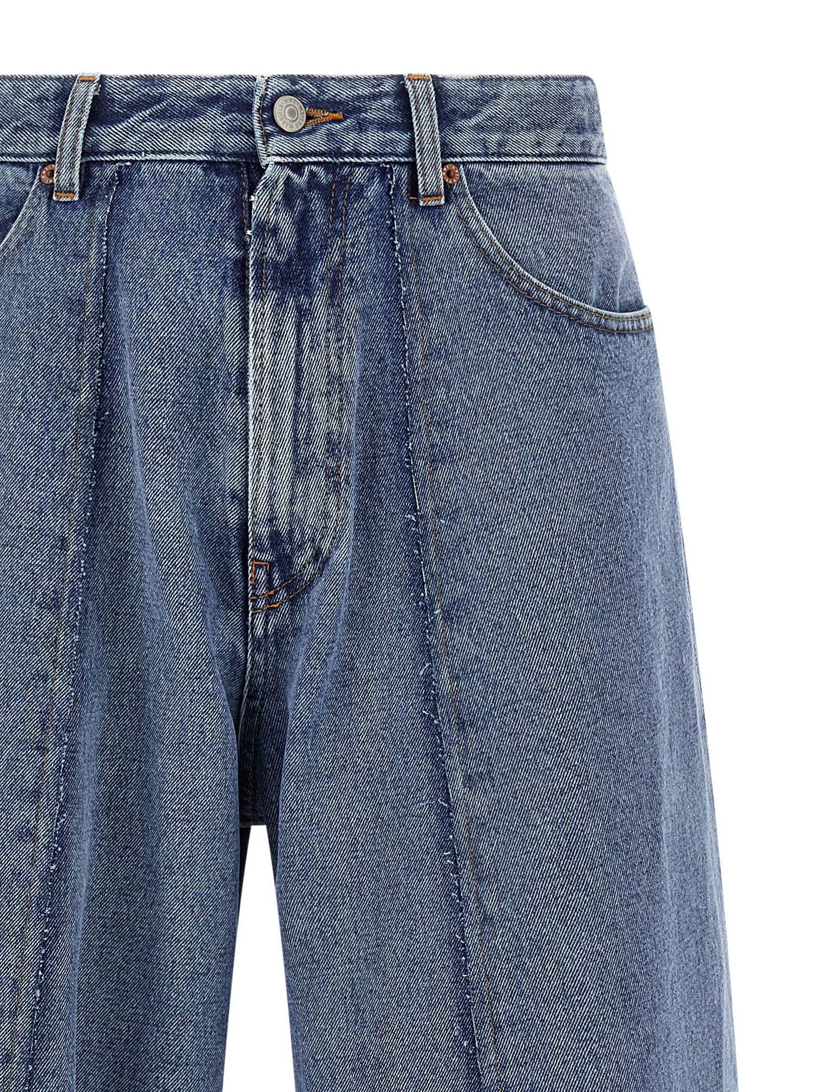 MM6 Maison Margiela Blaue Baumwolljeans Denim