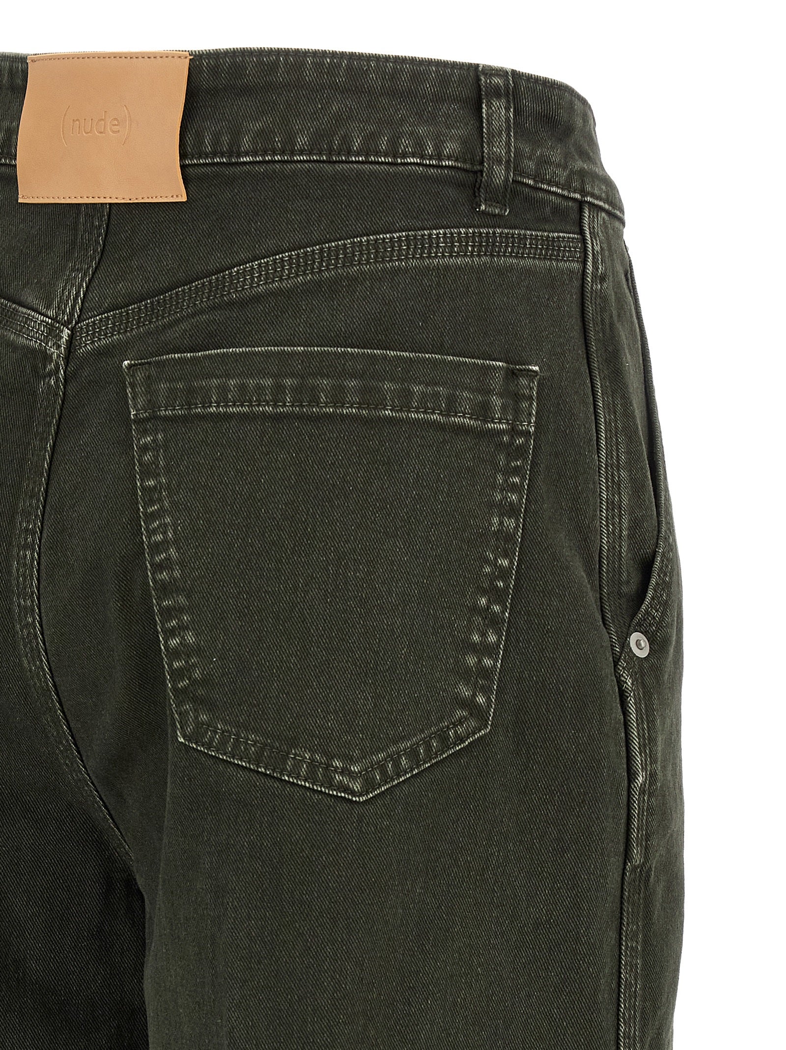 NUDE Schwarze Baumwolljeans Denim