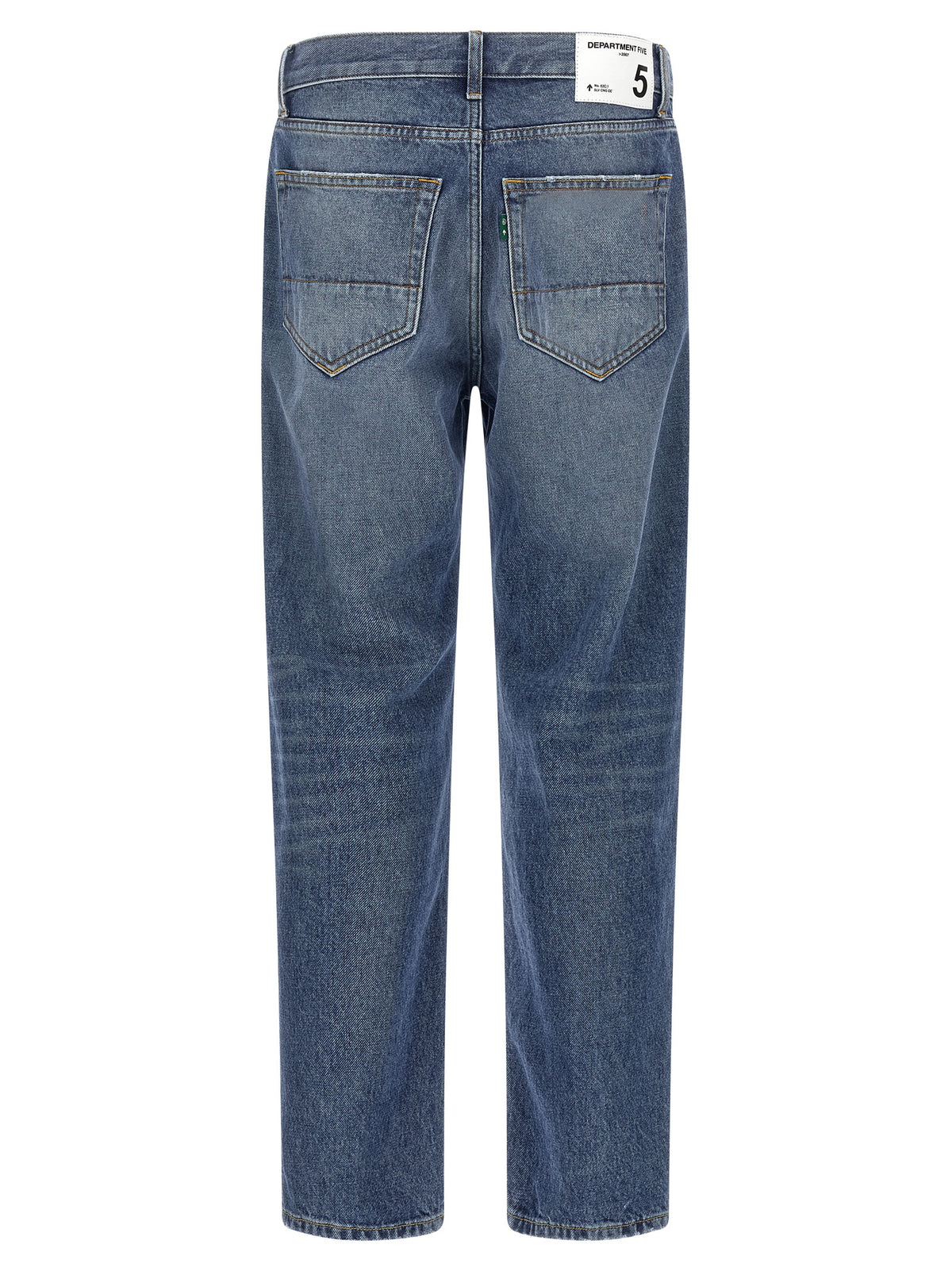 Department 5 Blaue Jeans aus Baumwolle im geraden Schnitt
