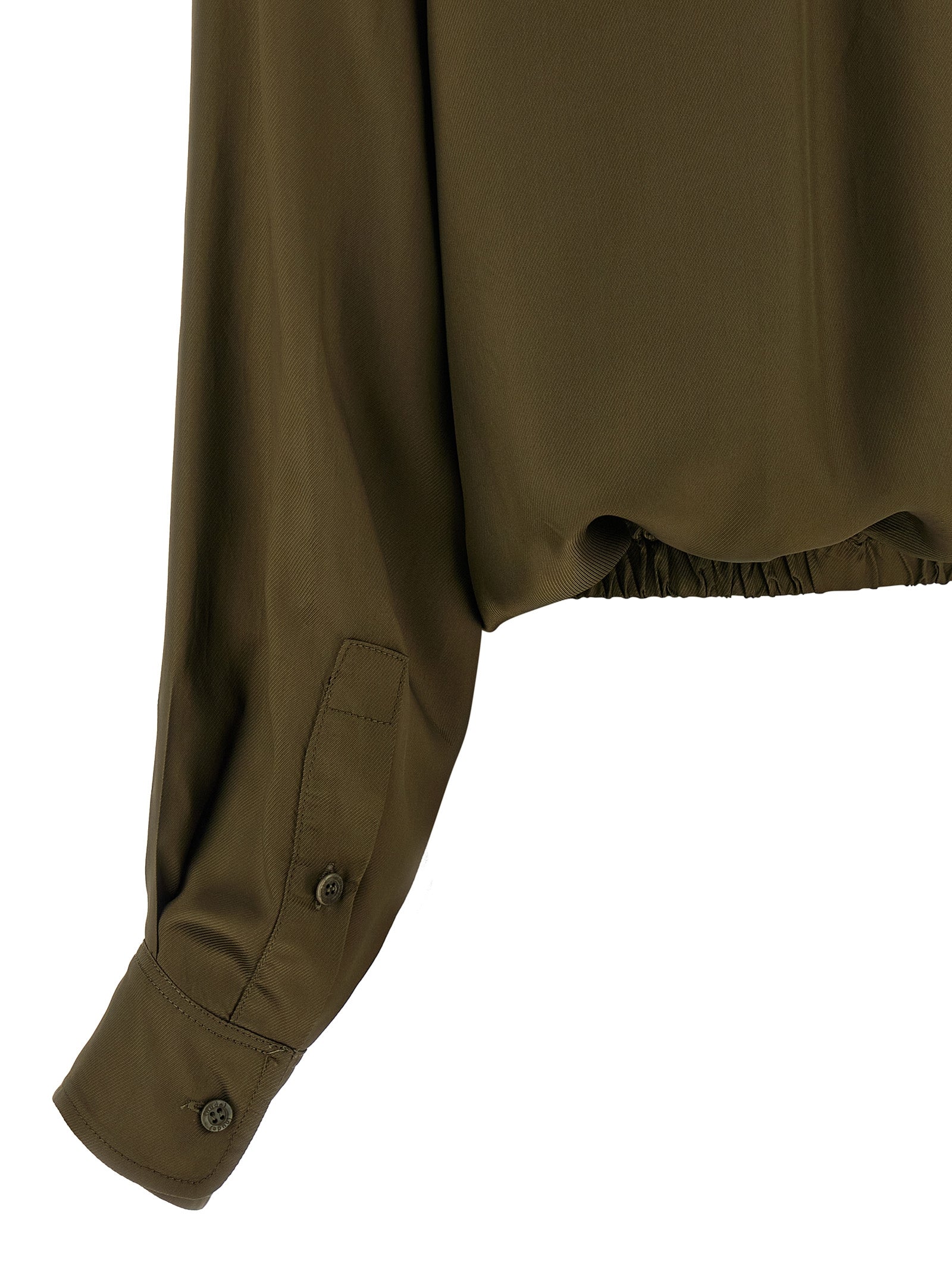 NUDE Zweifarbige Viskosebluse