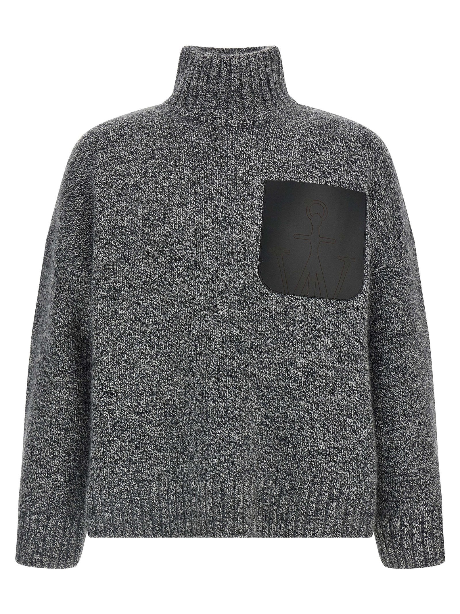 J.W.Anderson Grauer Wollcardigan