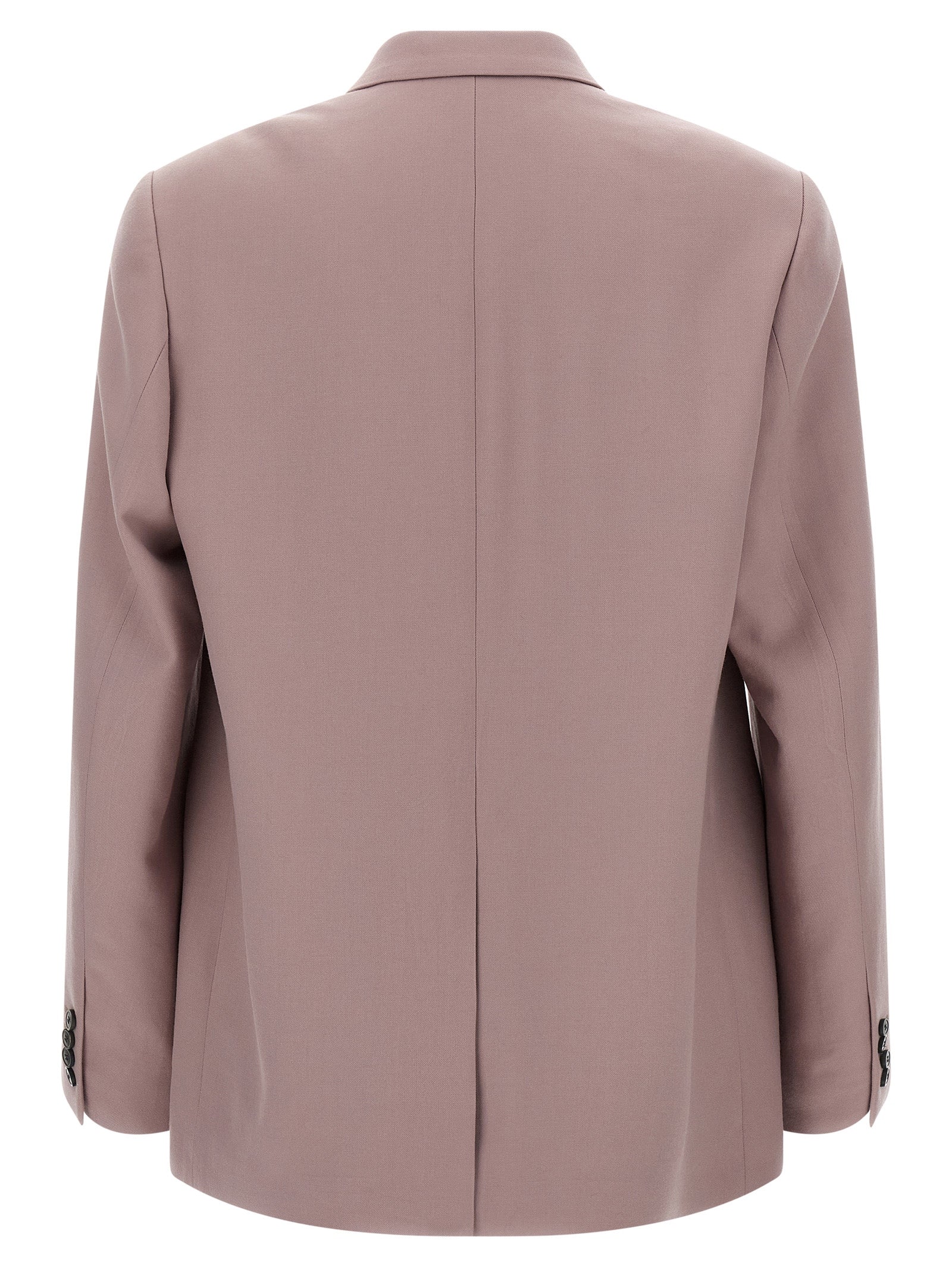 Dries Van Noten Lila Wollblazer