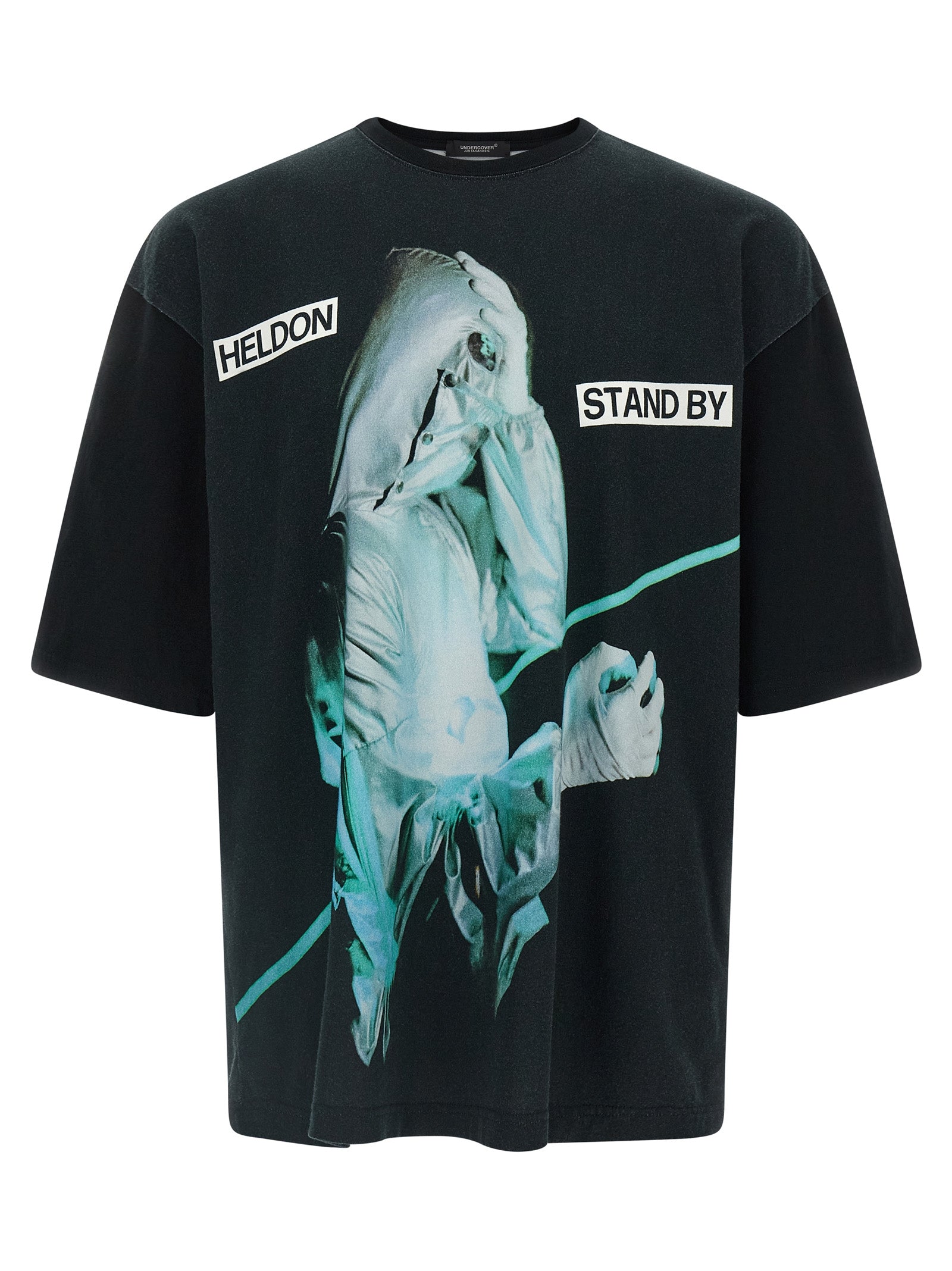 Undercover Schwarzes Baumwoll-T-Shirt