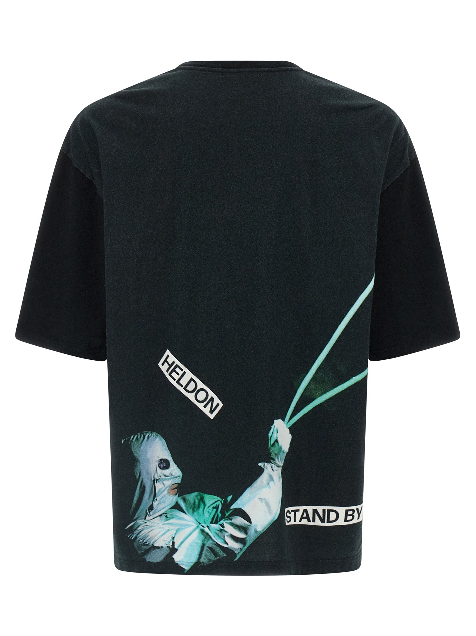 Undercover Schwarzes Baumwoll-T-Shirt