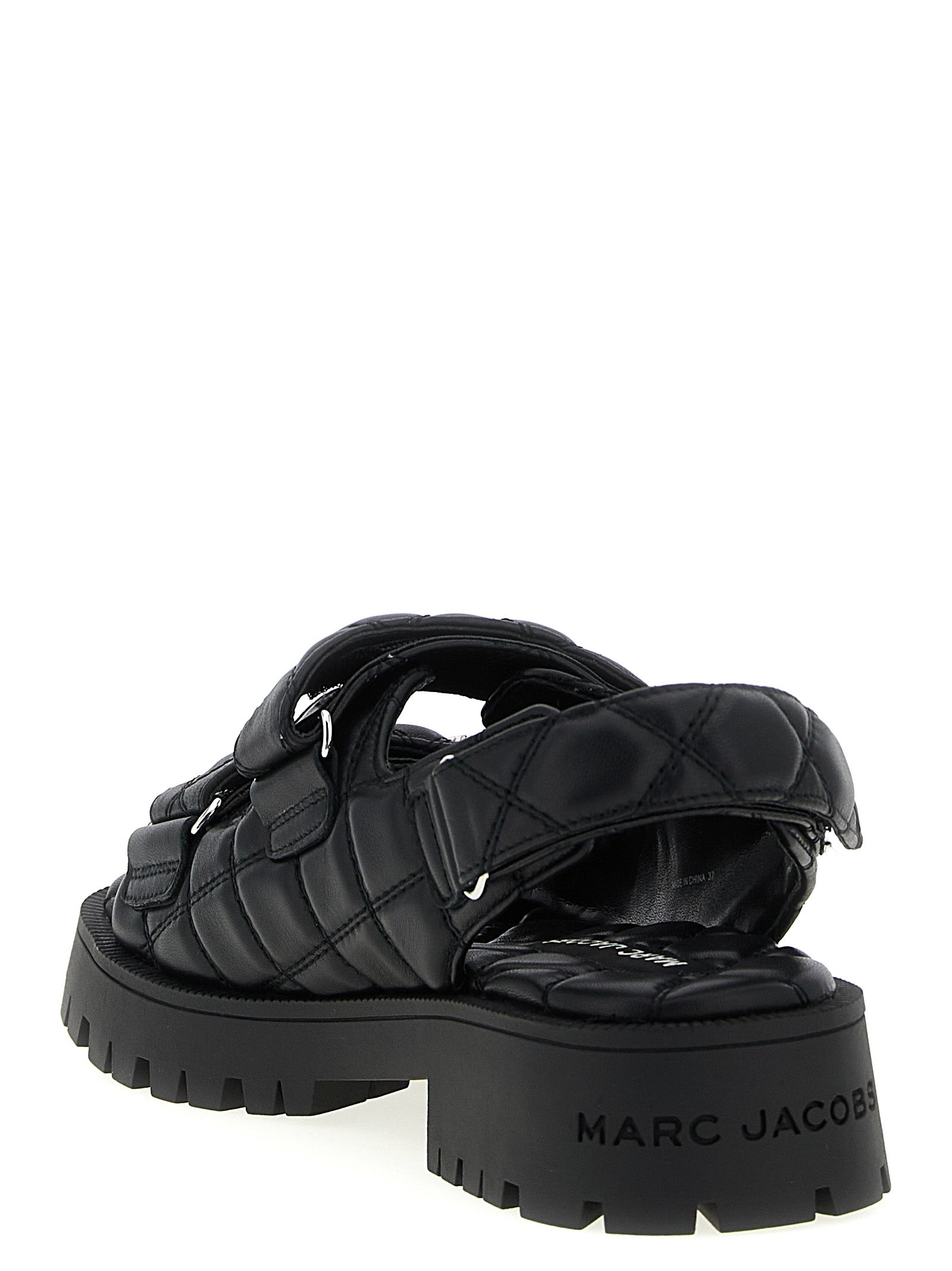 Marc Jacobs Schwarze Pumps aus Lammleder mit mittlerem Absatz