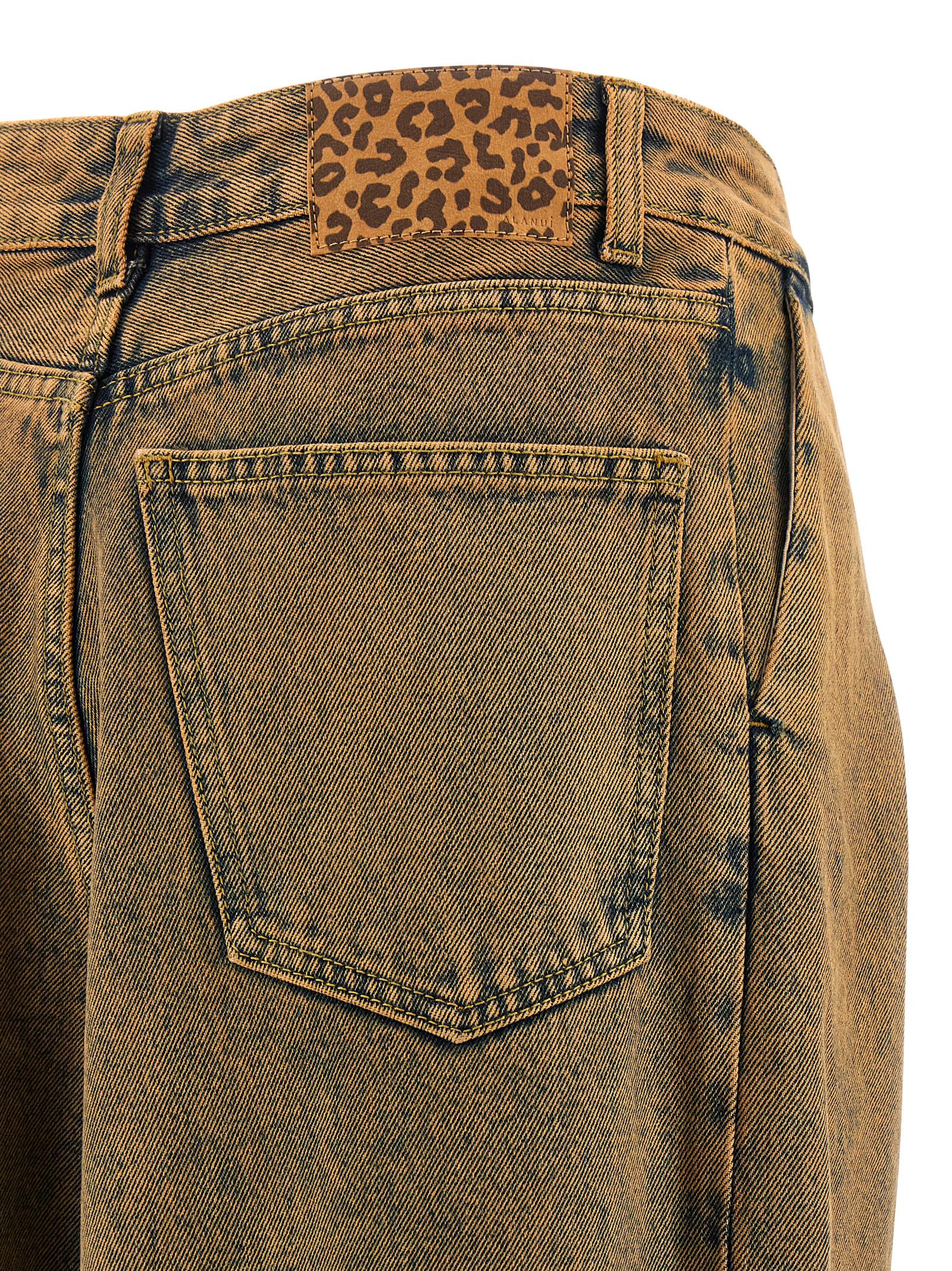 Alanui Mehrfarbige Jeans aus Baumwolle