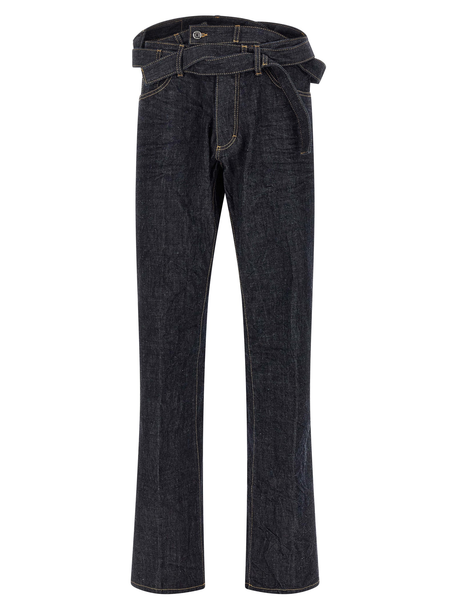 Dsquared² Blaue Jeans aus Baumwolle im geraden Schnitt