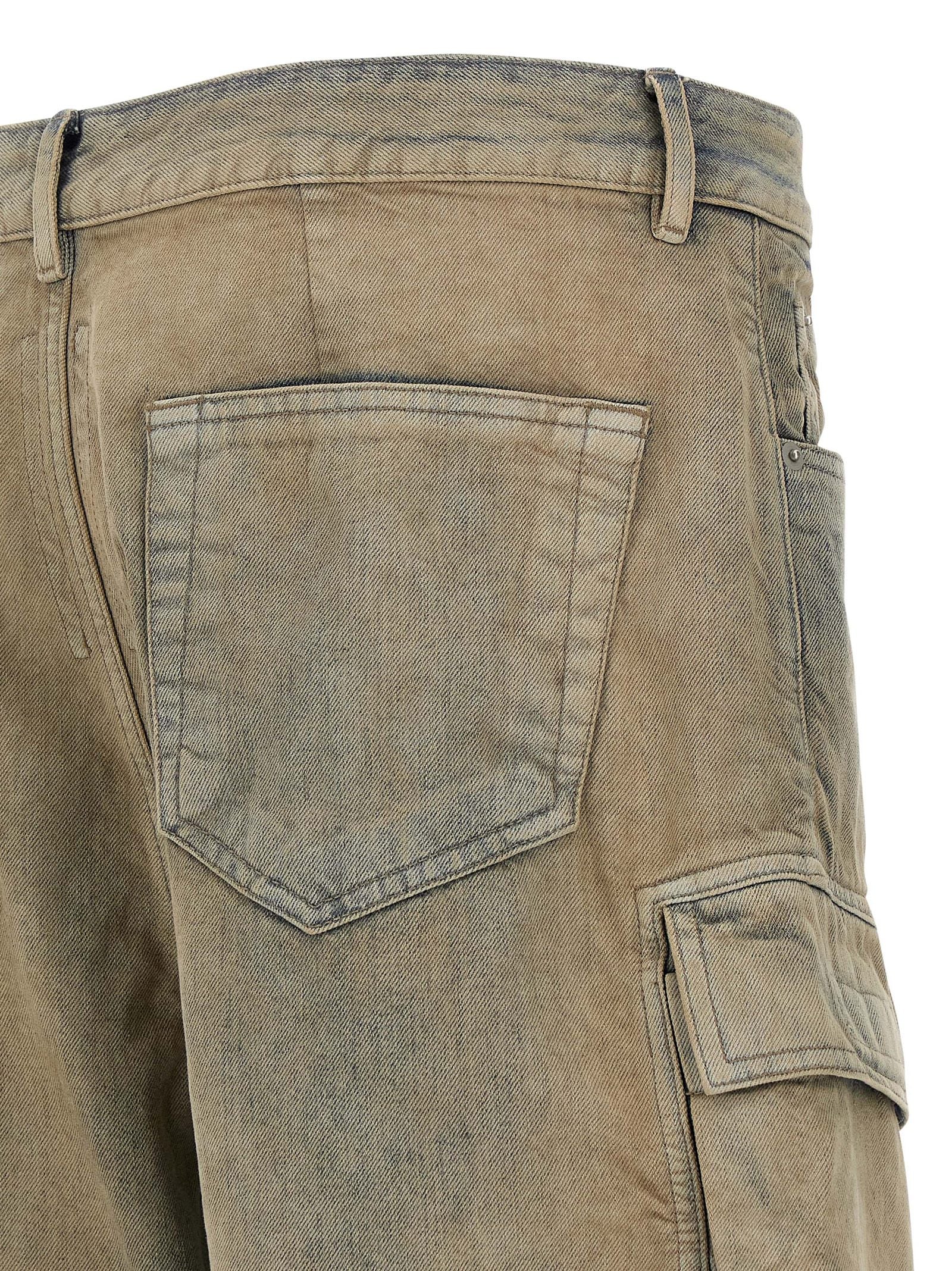 DRKSHDW Beige Baumwoll-Cargo-Hose