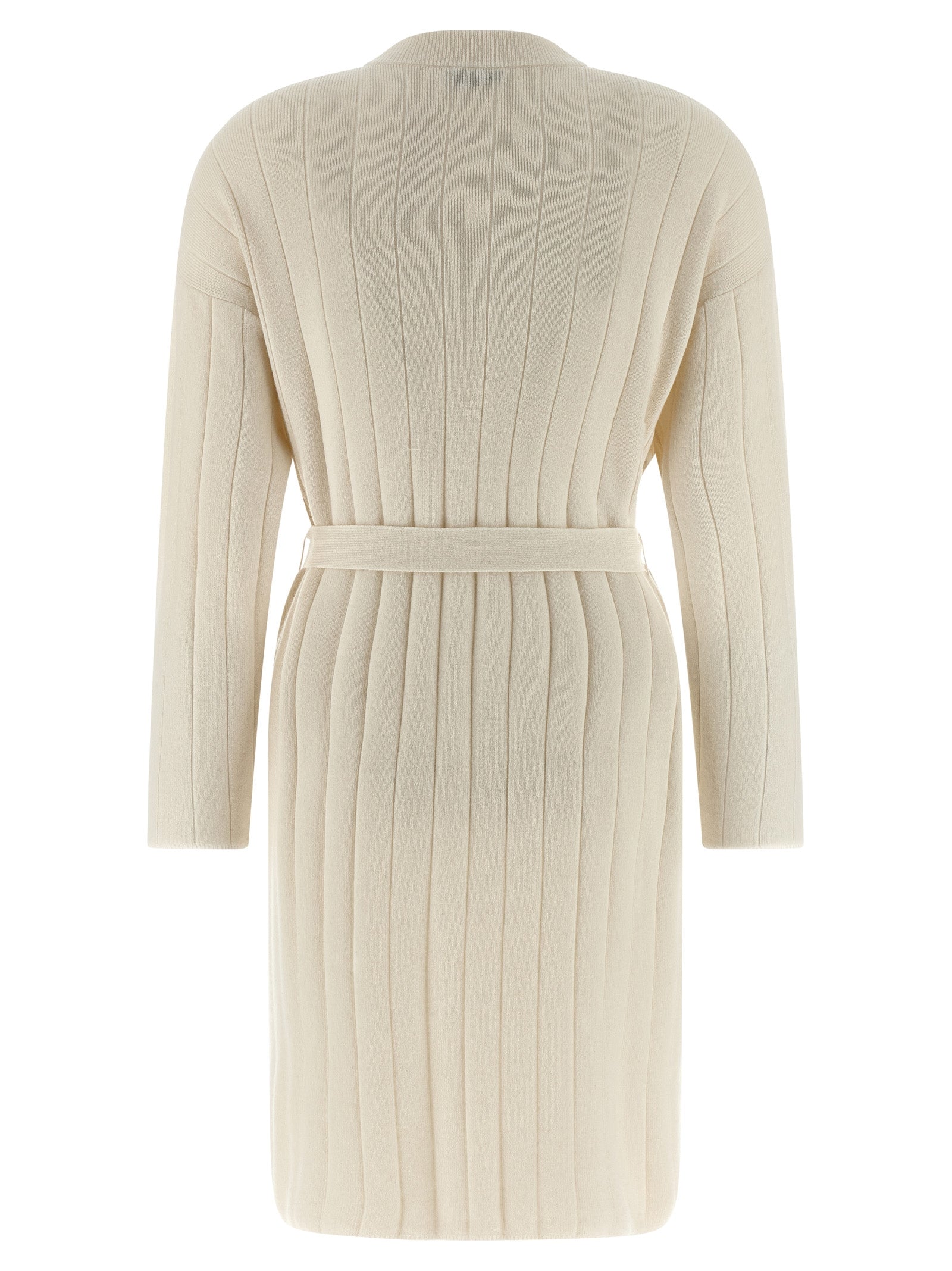 Max Mara Weicher Kaschmir-Cardigan in Weiß