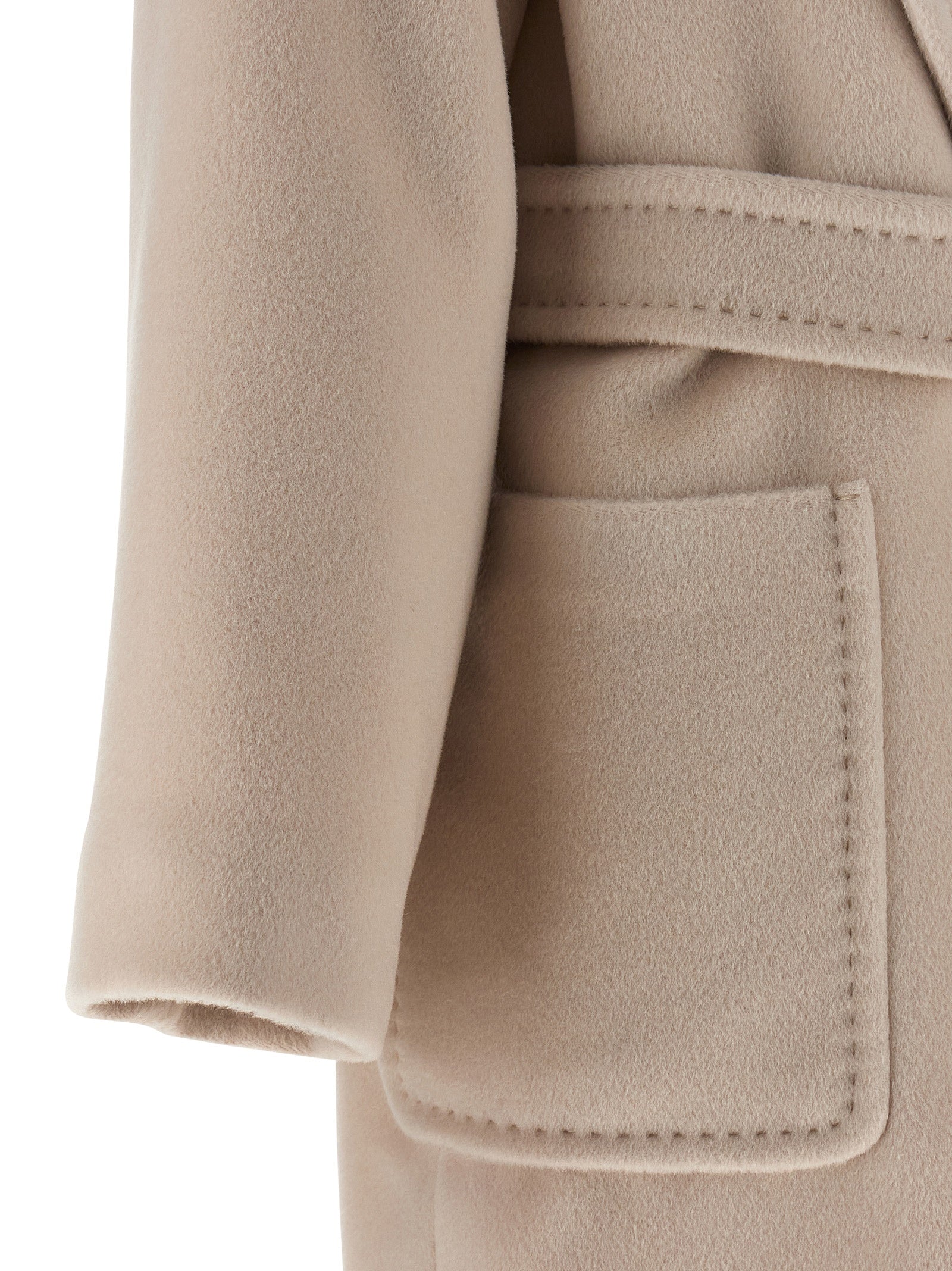 Max Mara Beiger Wollmantel
