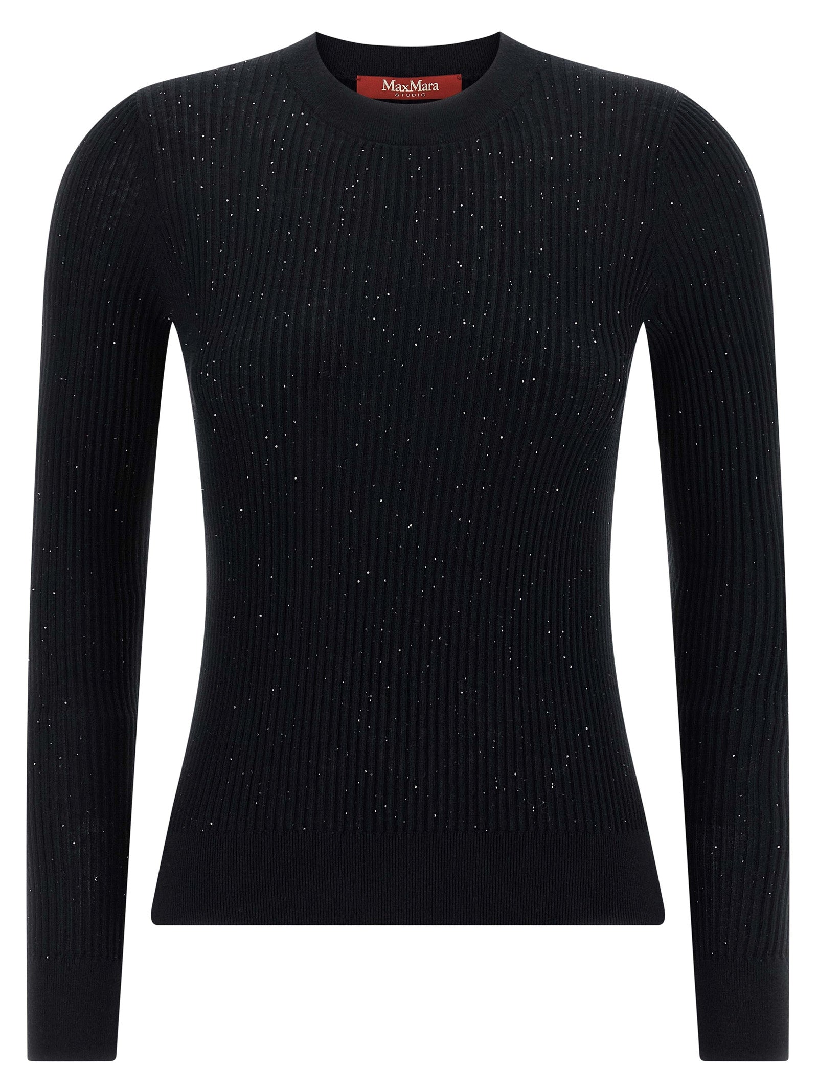 Max Mara Schwarzer Seiden-Cardigan