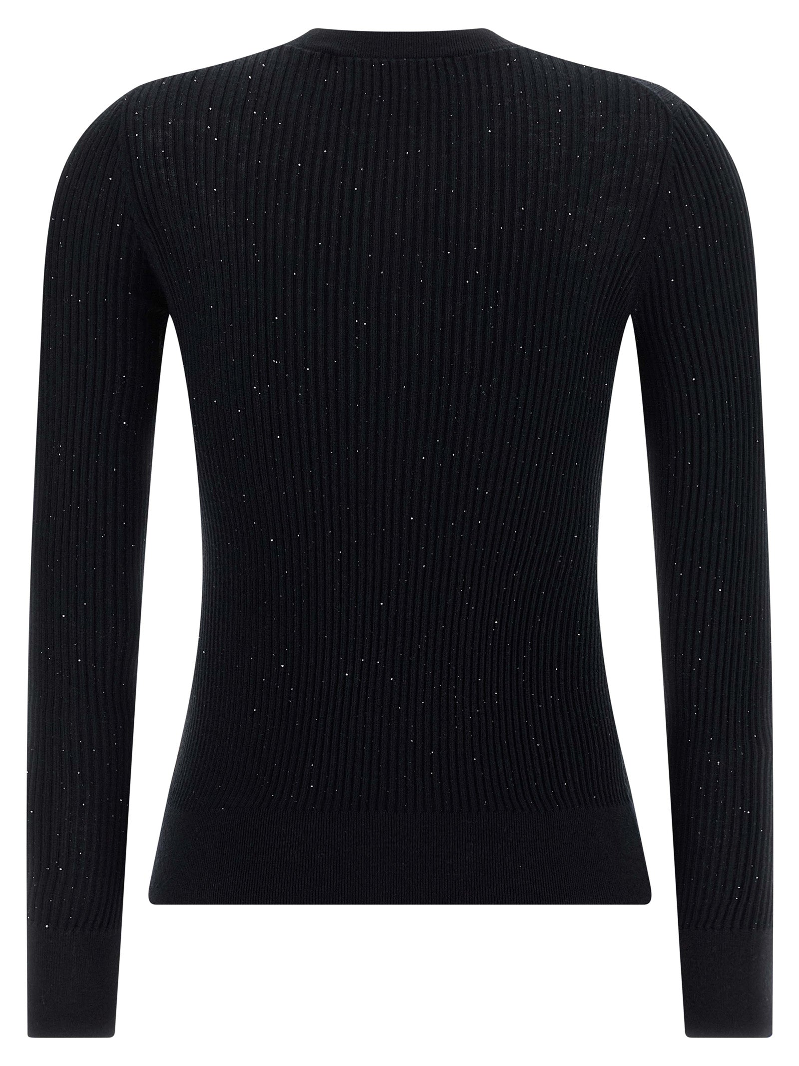 Max Mara Schwarzer Seiden-Cardigan