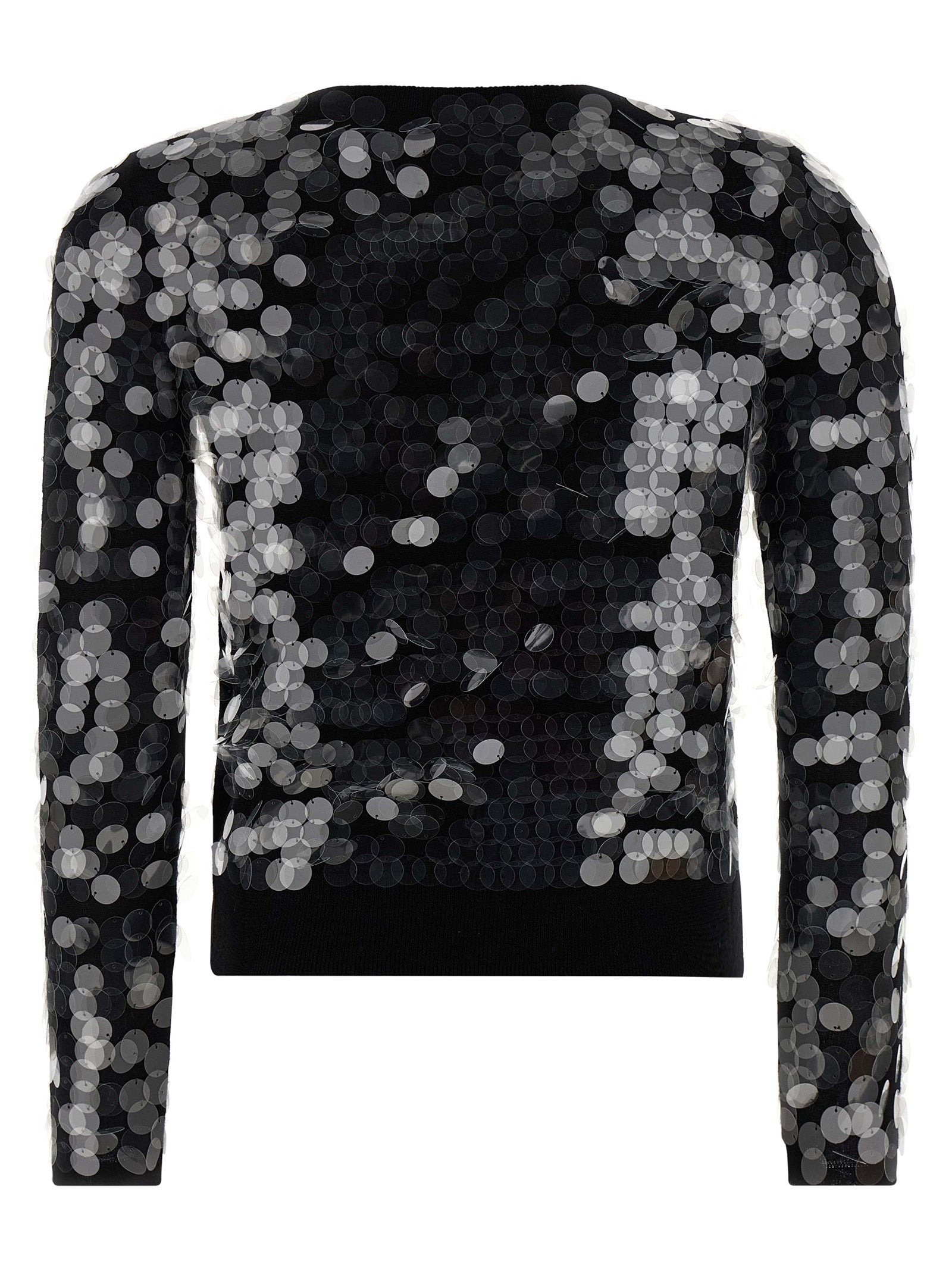 Max Mara Schwarzer Cardigan aus Schurwolle