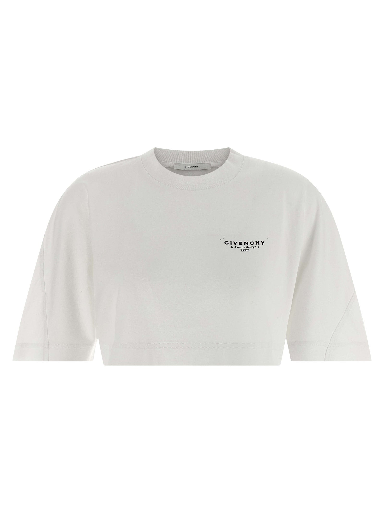Givenchy Weißes Baumwoll-T-Shirt