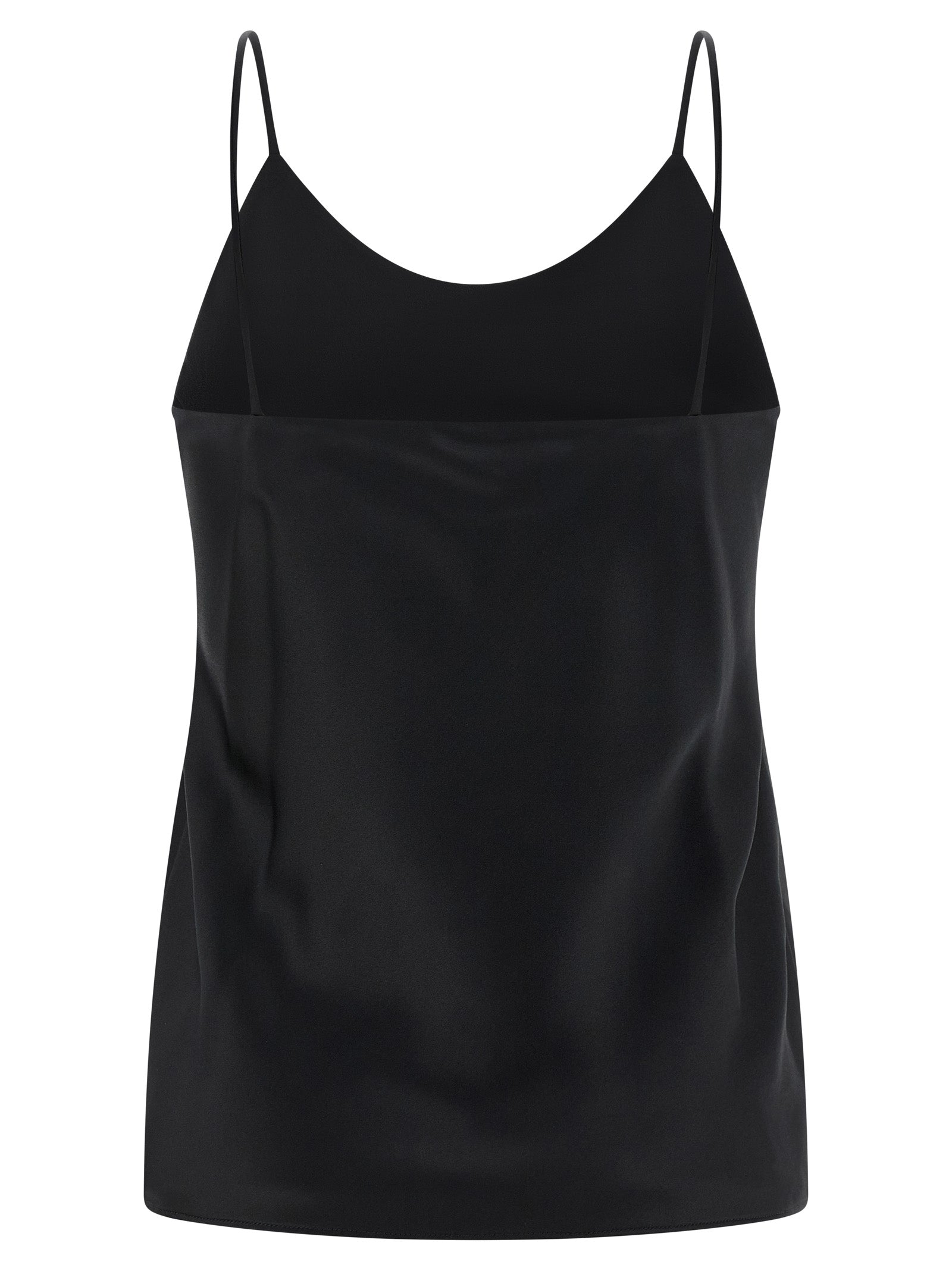 Max Mara Schwarze Seiden-Tanktops