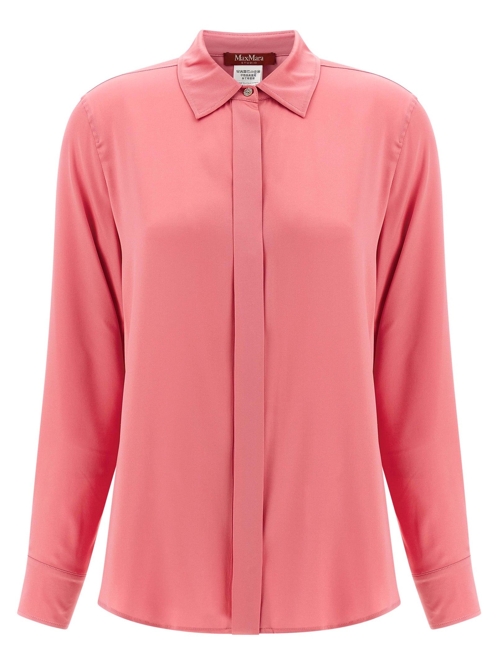 Max Mara Mehrfarbige Seidenbluse