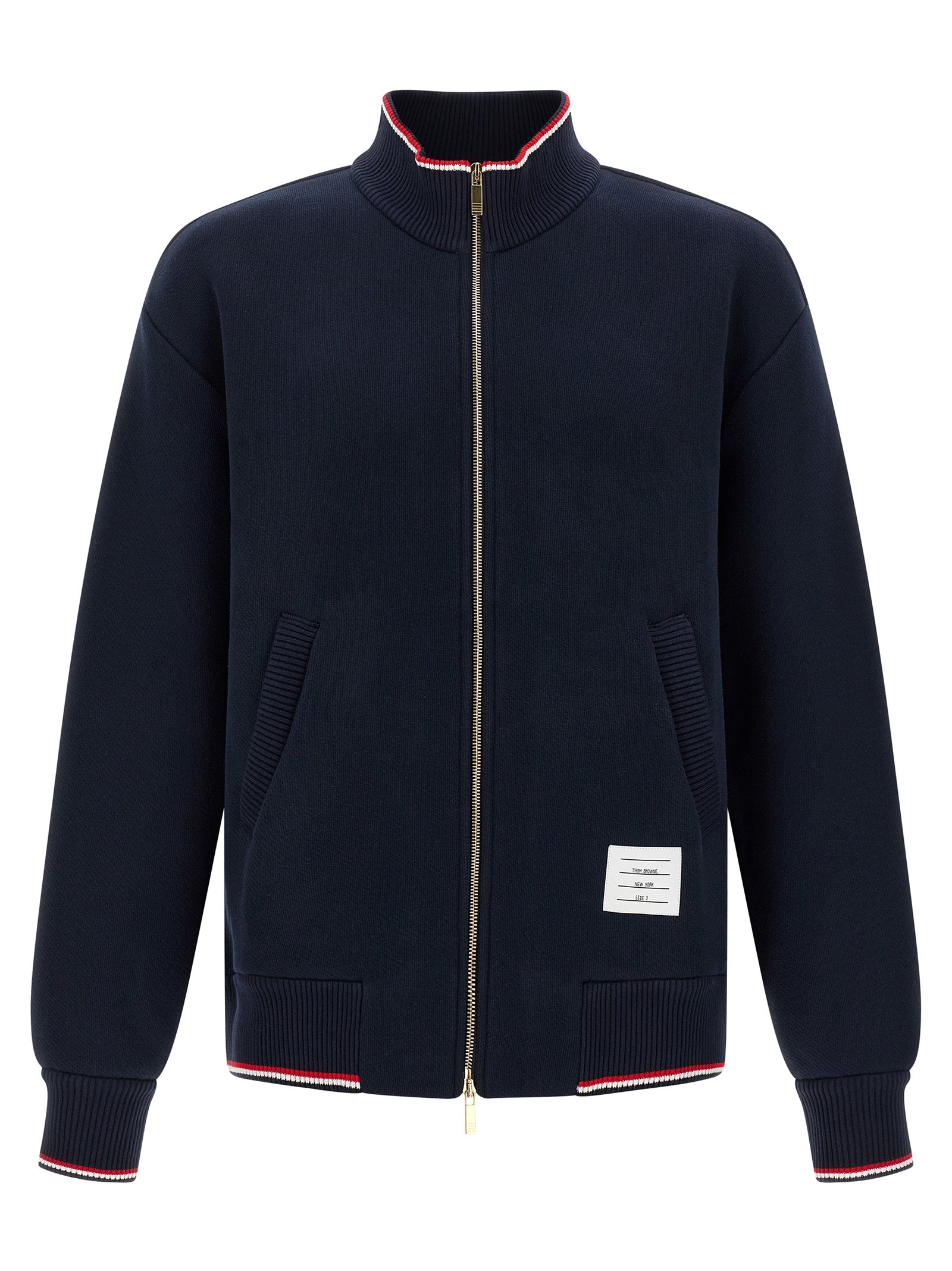 Thom Browne Blauer Baumwoll-Sweatshirt