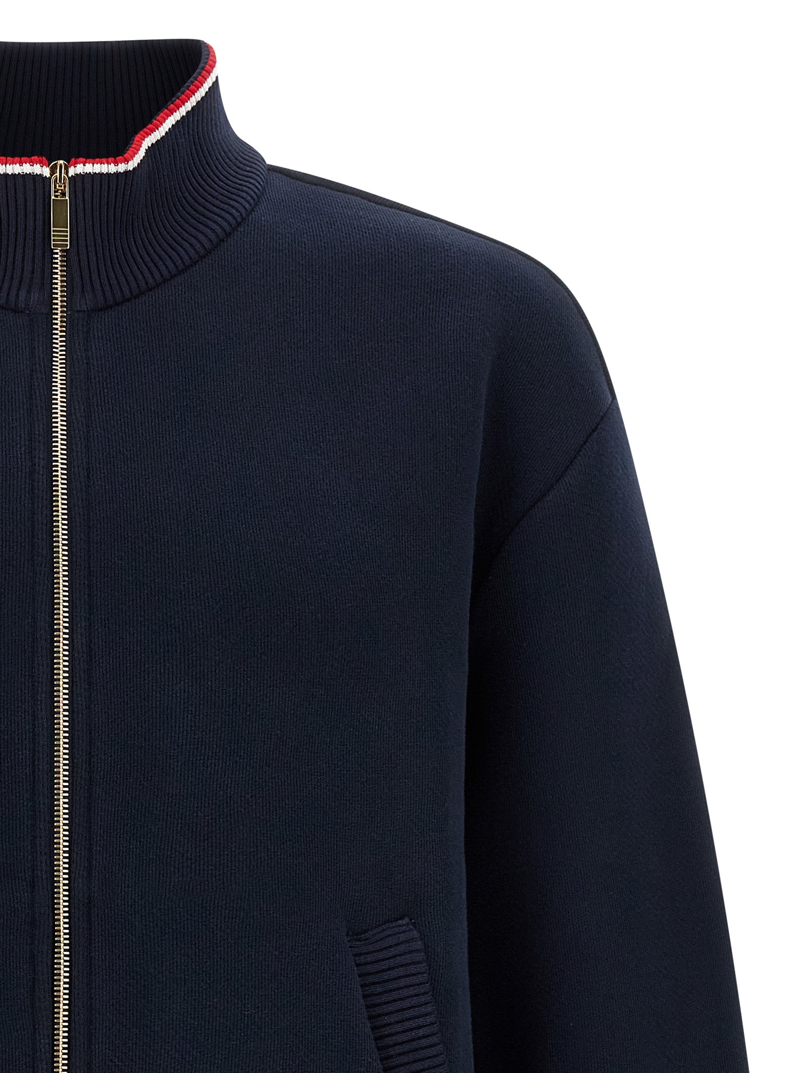 Thom Browne Blauer Baumwoll-Sweatshirt