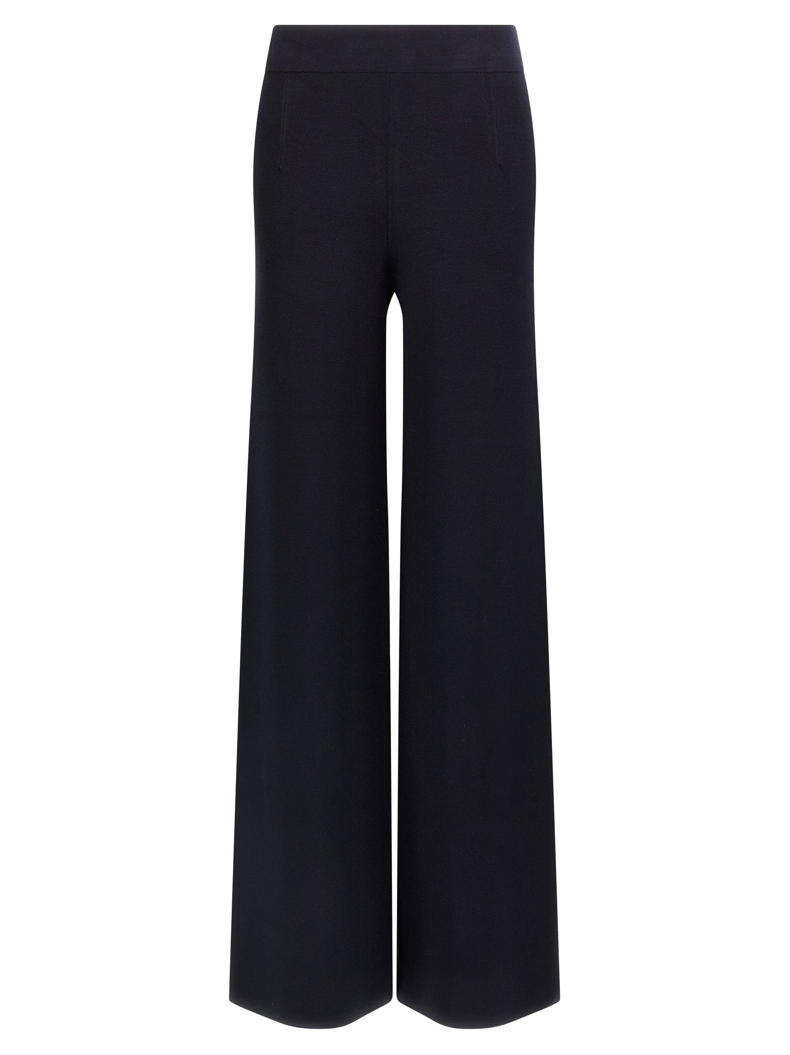 Max Mara Blaue Freizeithose aus Viskose
