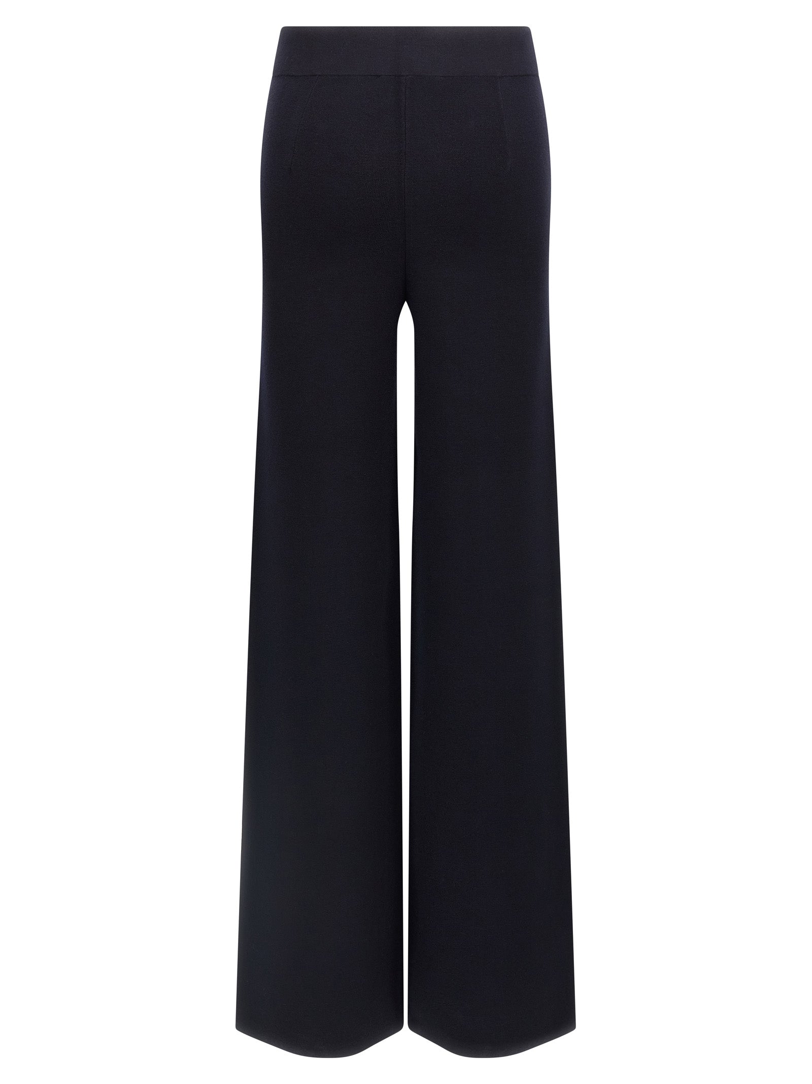 Max Mara Blaue Freizeithose aus Viskose