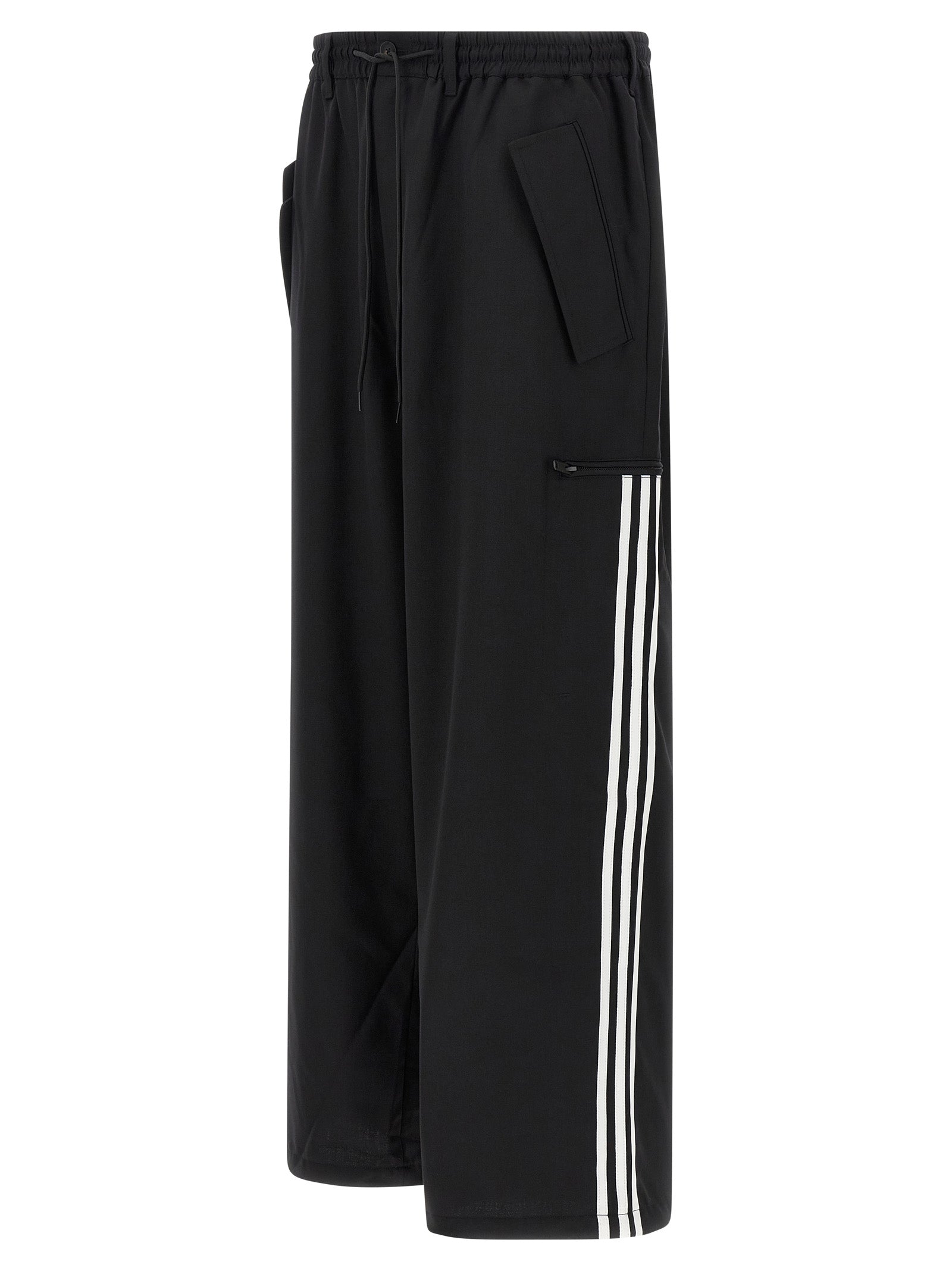 Y-3 Schwarze Freizeithose aus Polyester