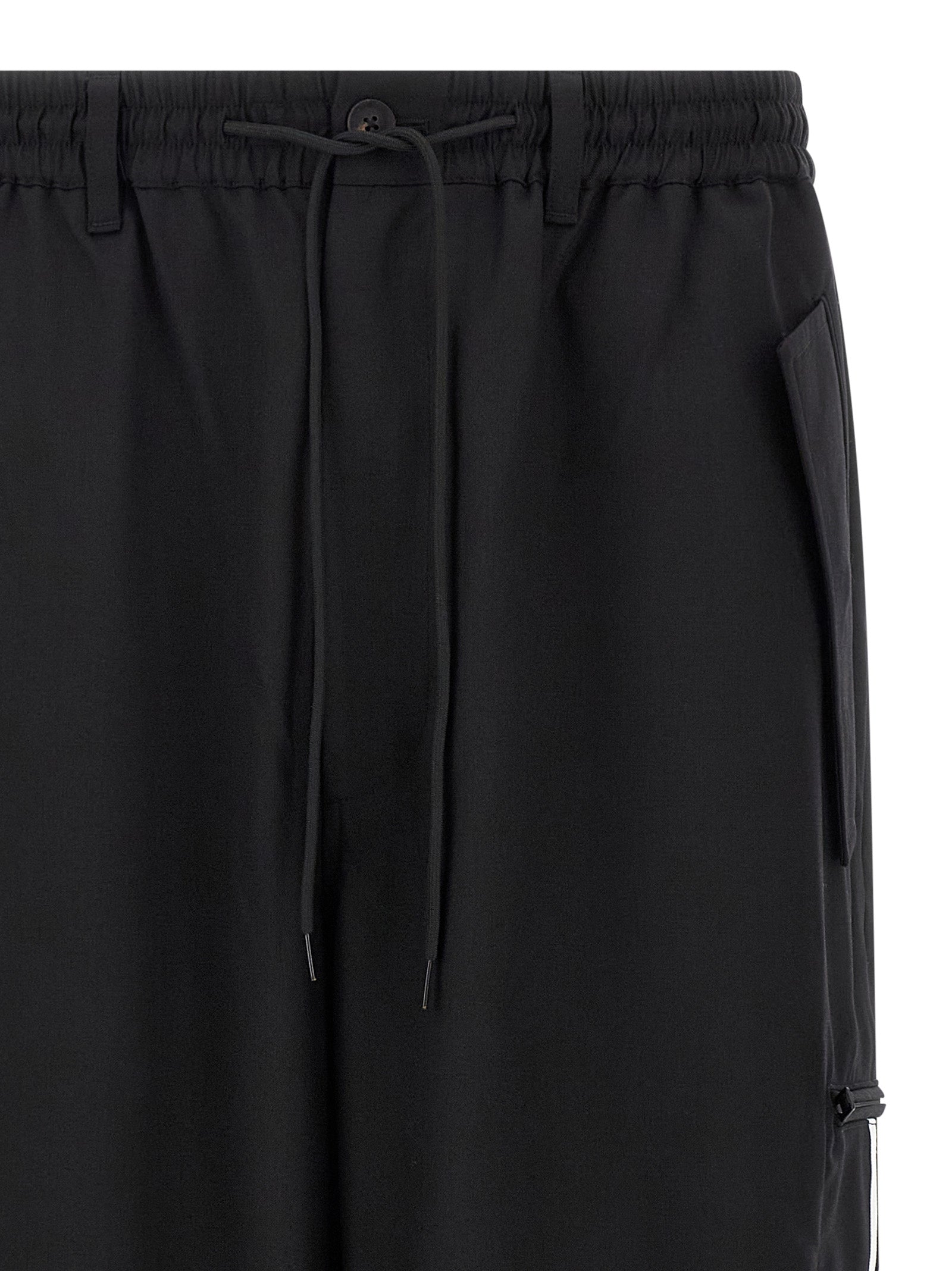 Y-3 Schwarze Freizeithose aus Polyester