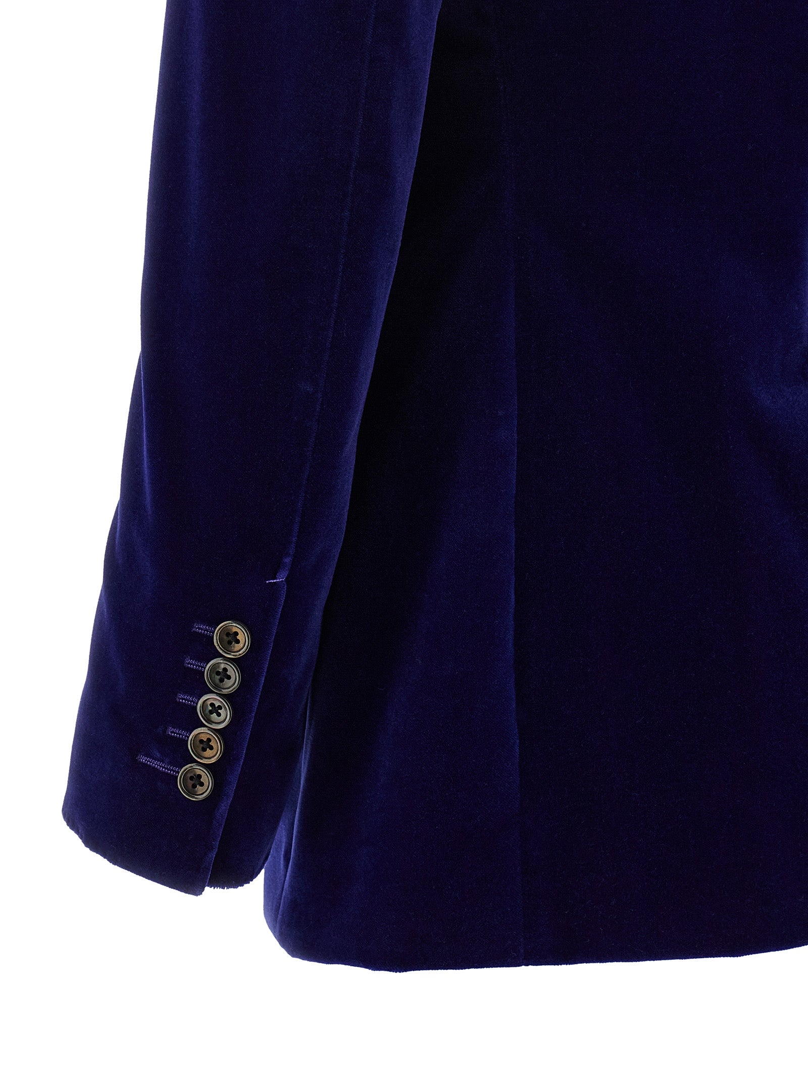 Tom Ford Blauer Baumwollblazer