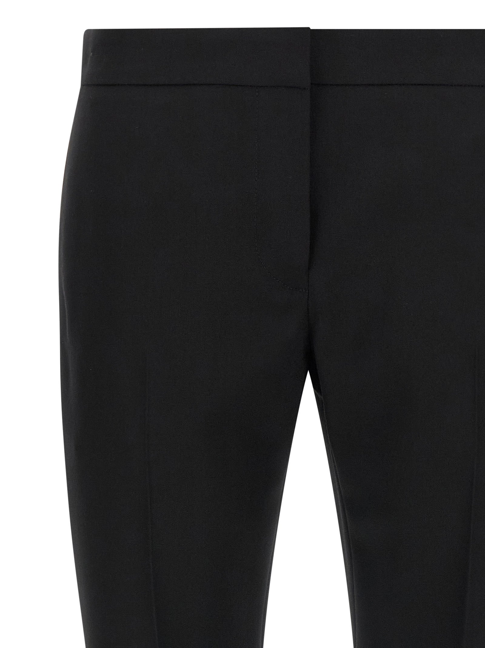 Alexander McQueen Schwarze Wollhose