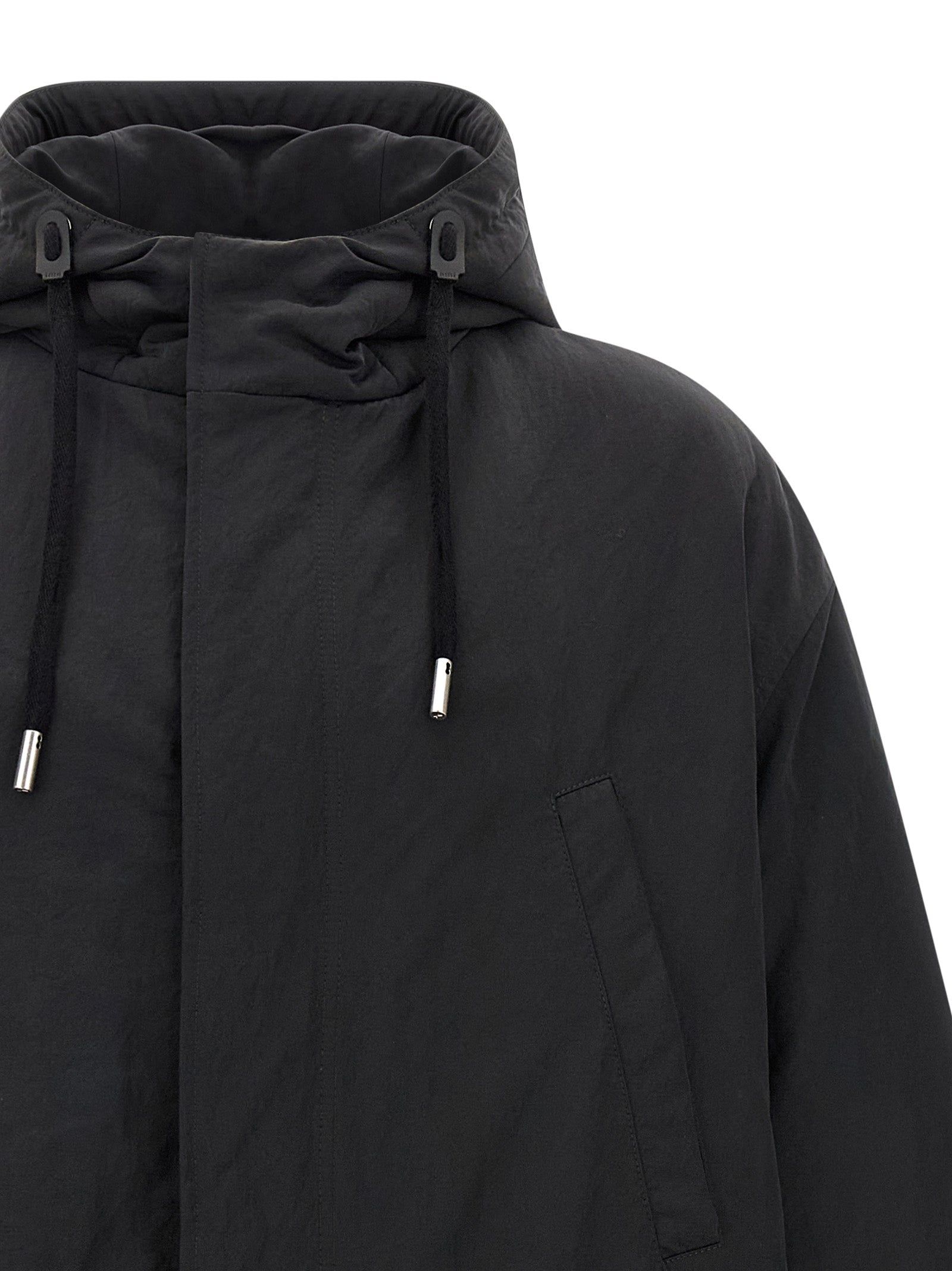 Ami Paris Grauer Polyamid-Parka