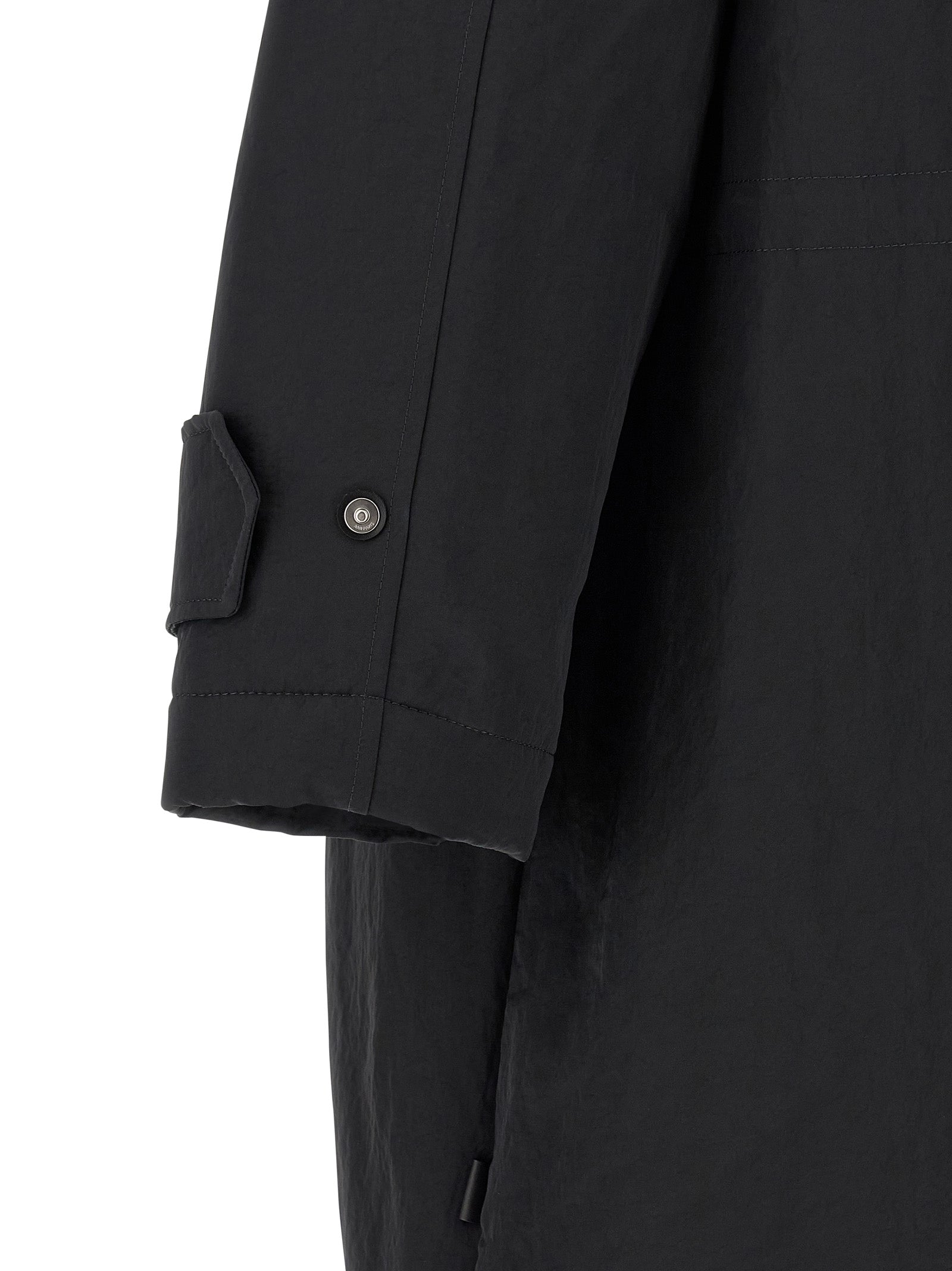 Ami Paris Grauer Polyamid-Parka