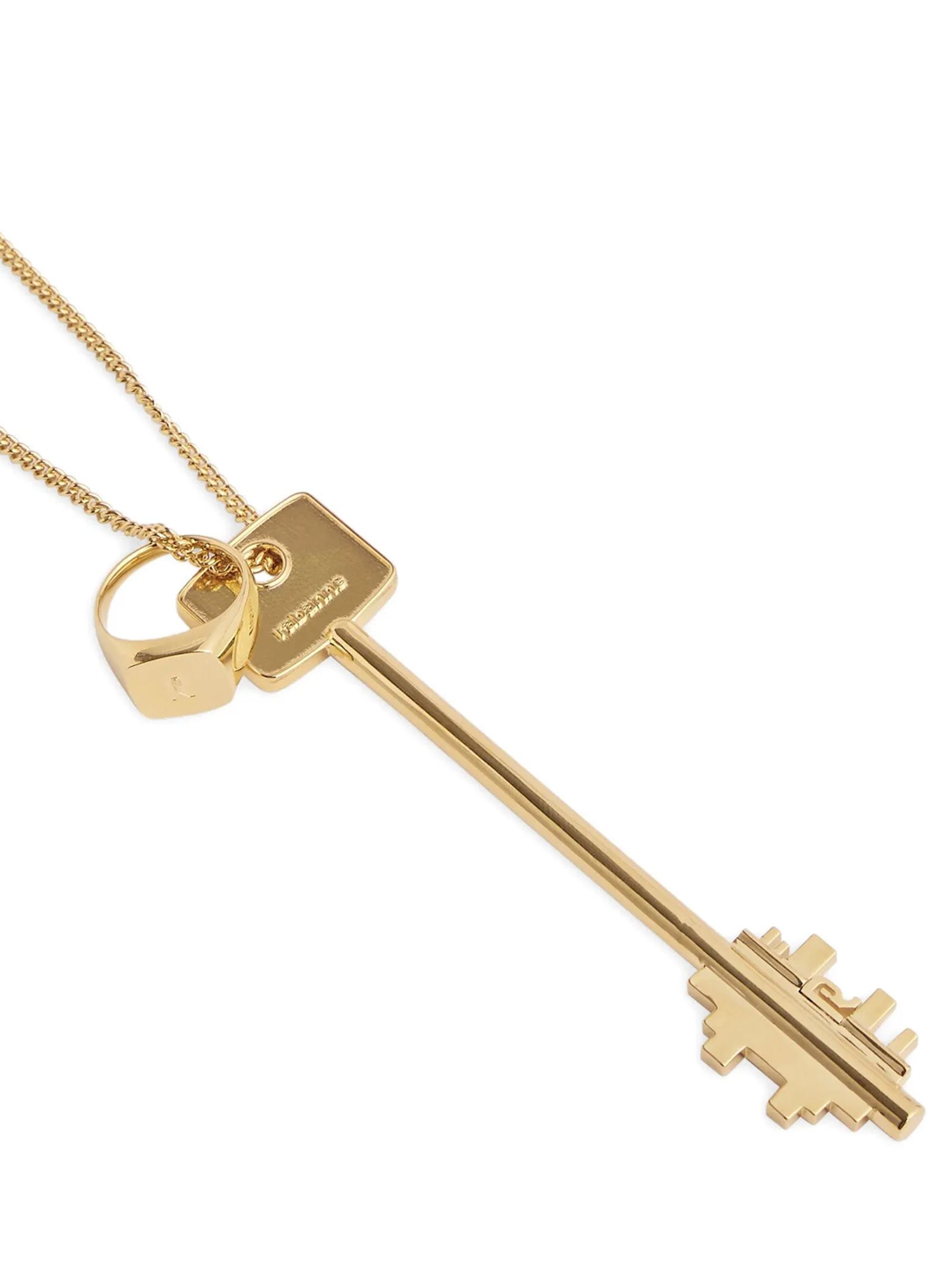 Paco Rabanne Goldfarbene Halskette