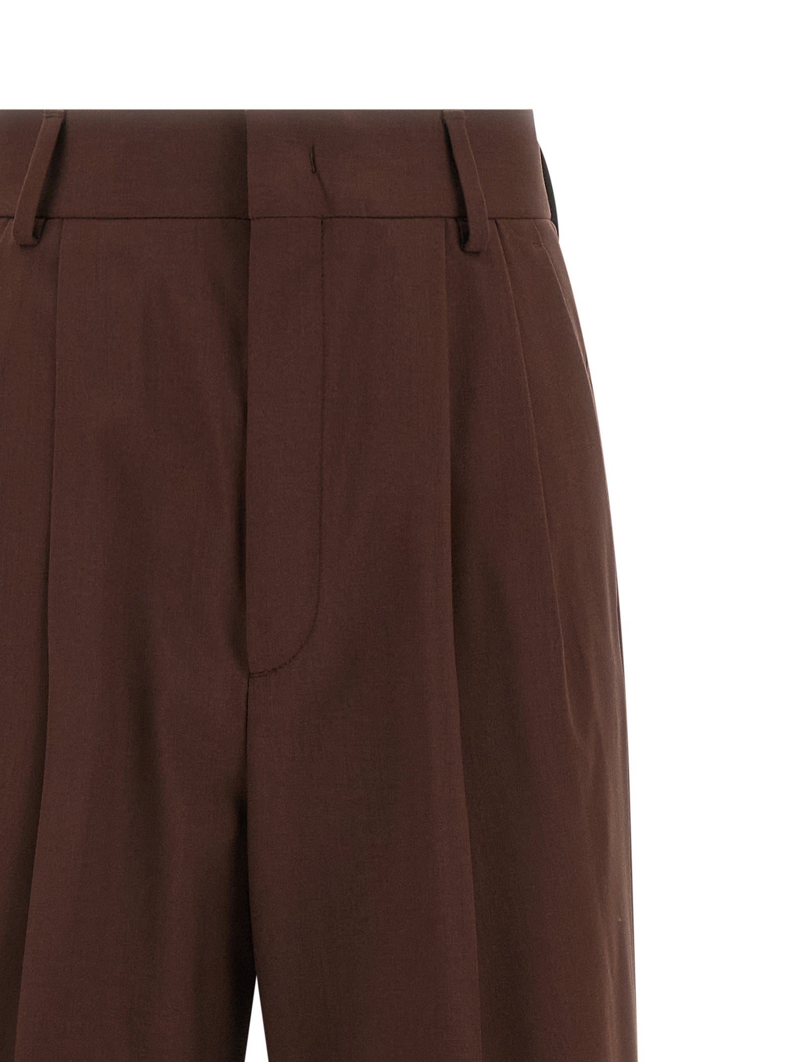 Armarium Braune Wollstoffhose