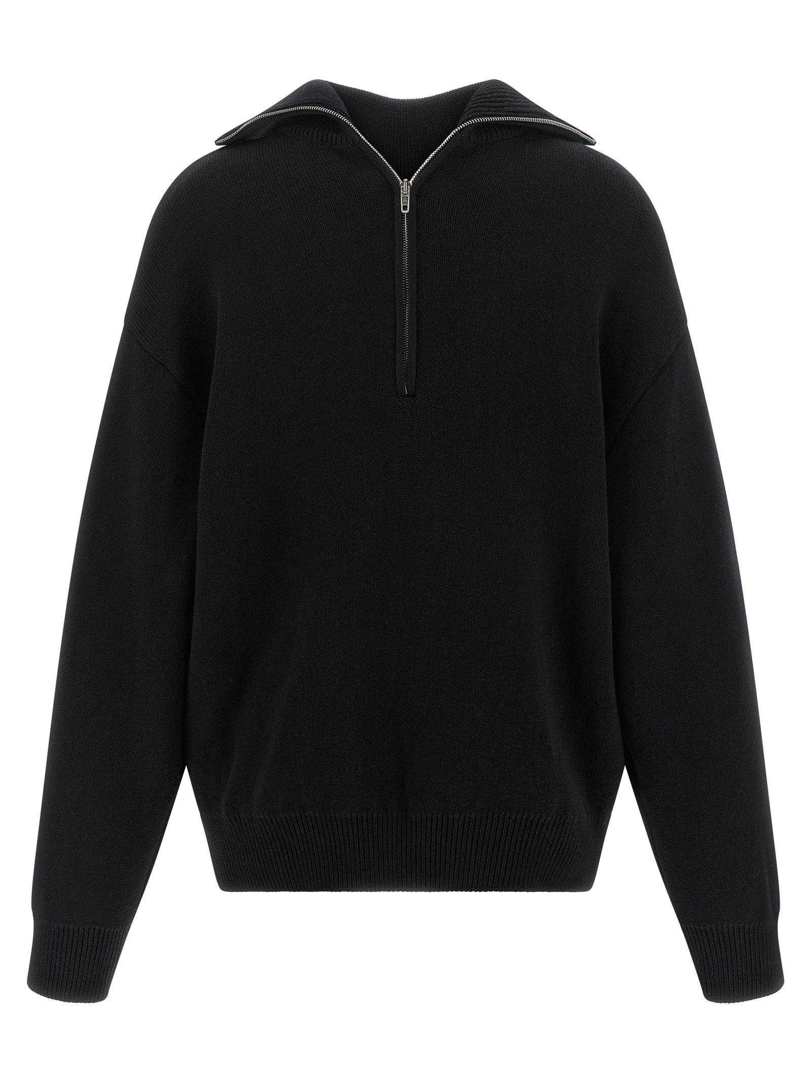Balenciaga Schwarzer Baumwollcardigan