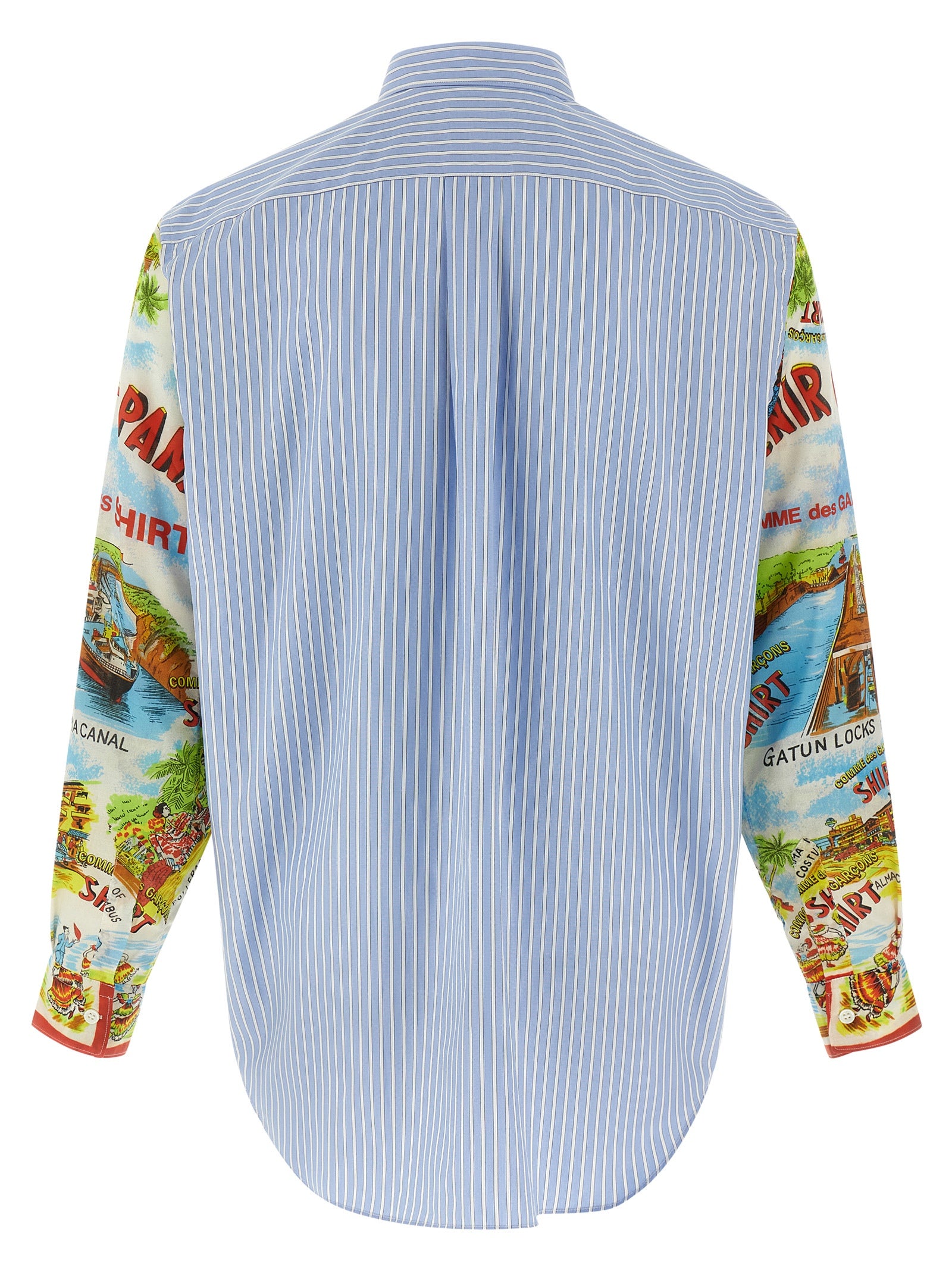 Comme Des Garçons Mehrfarbige Baumwollbluse