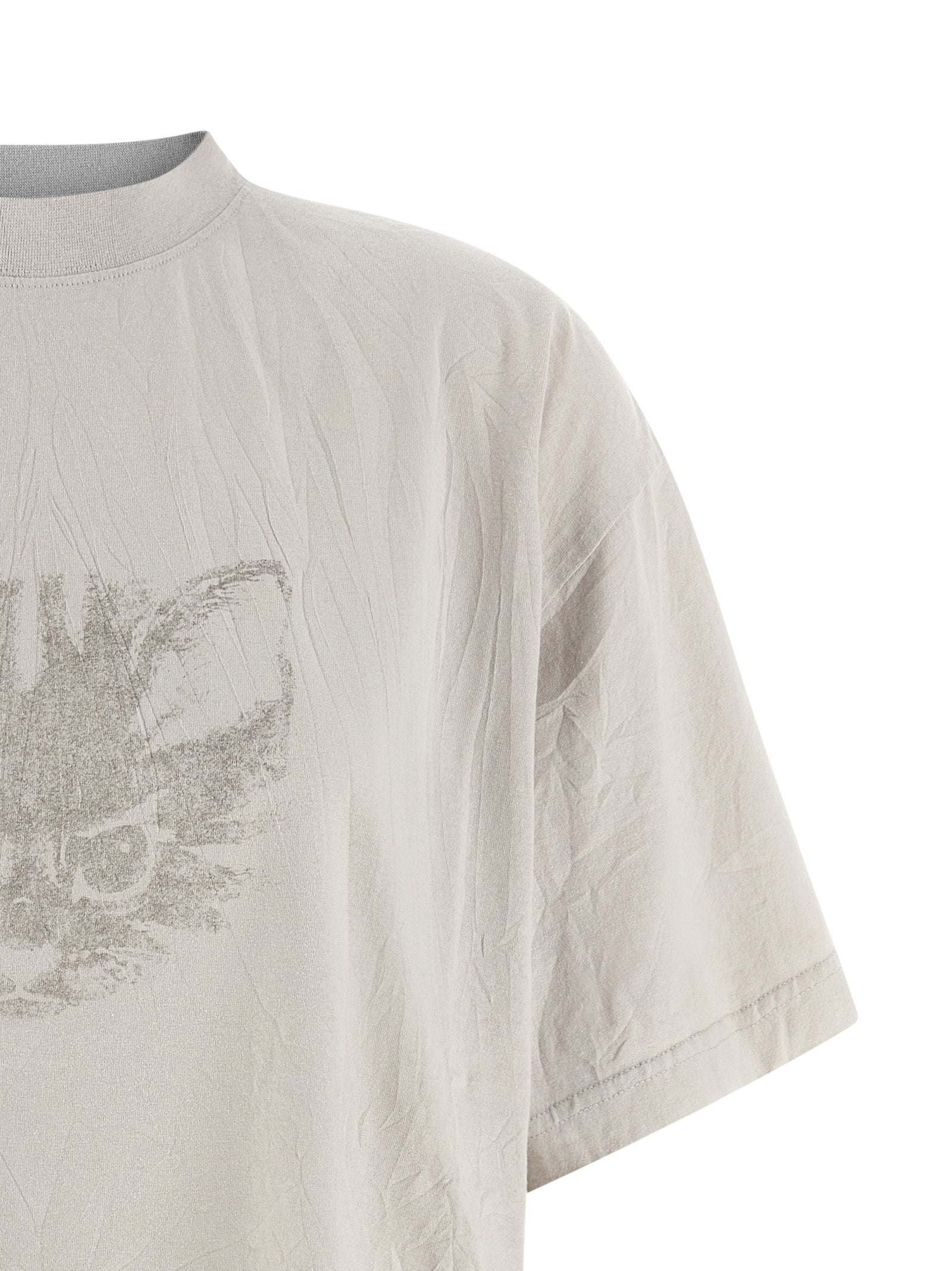 Balenciaga Weißes Baumwoll-T-Shirt