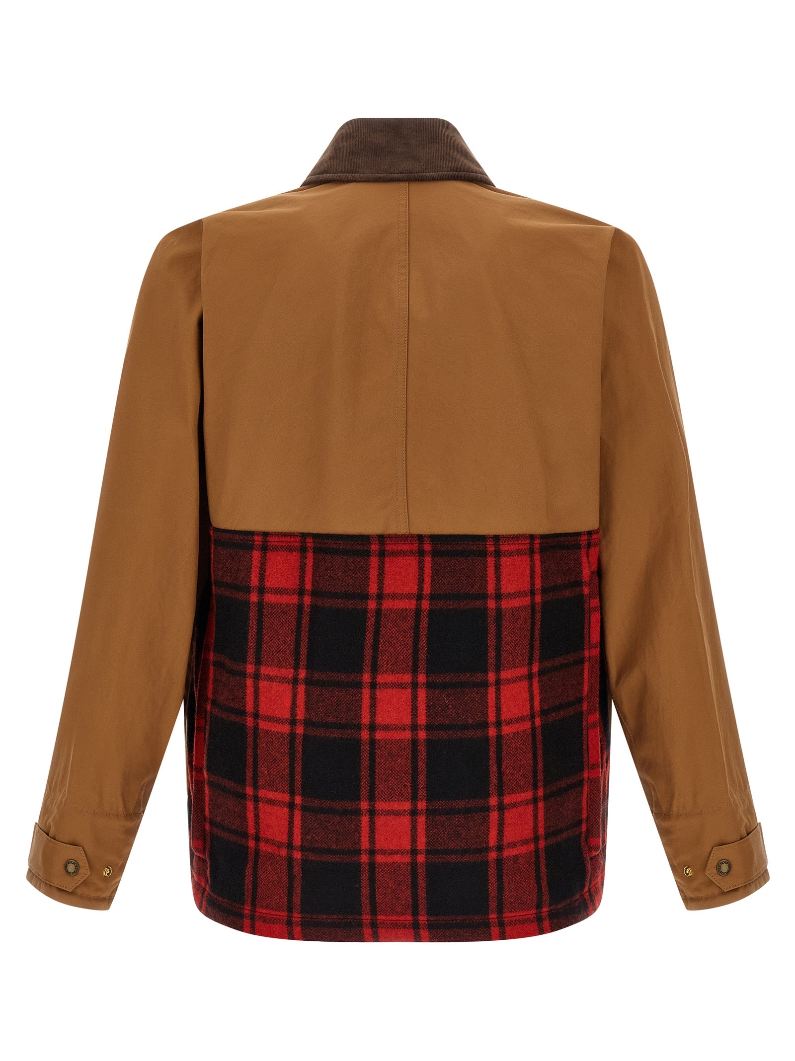 Junya Watanabe Baumwoll-Jacke in Braun