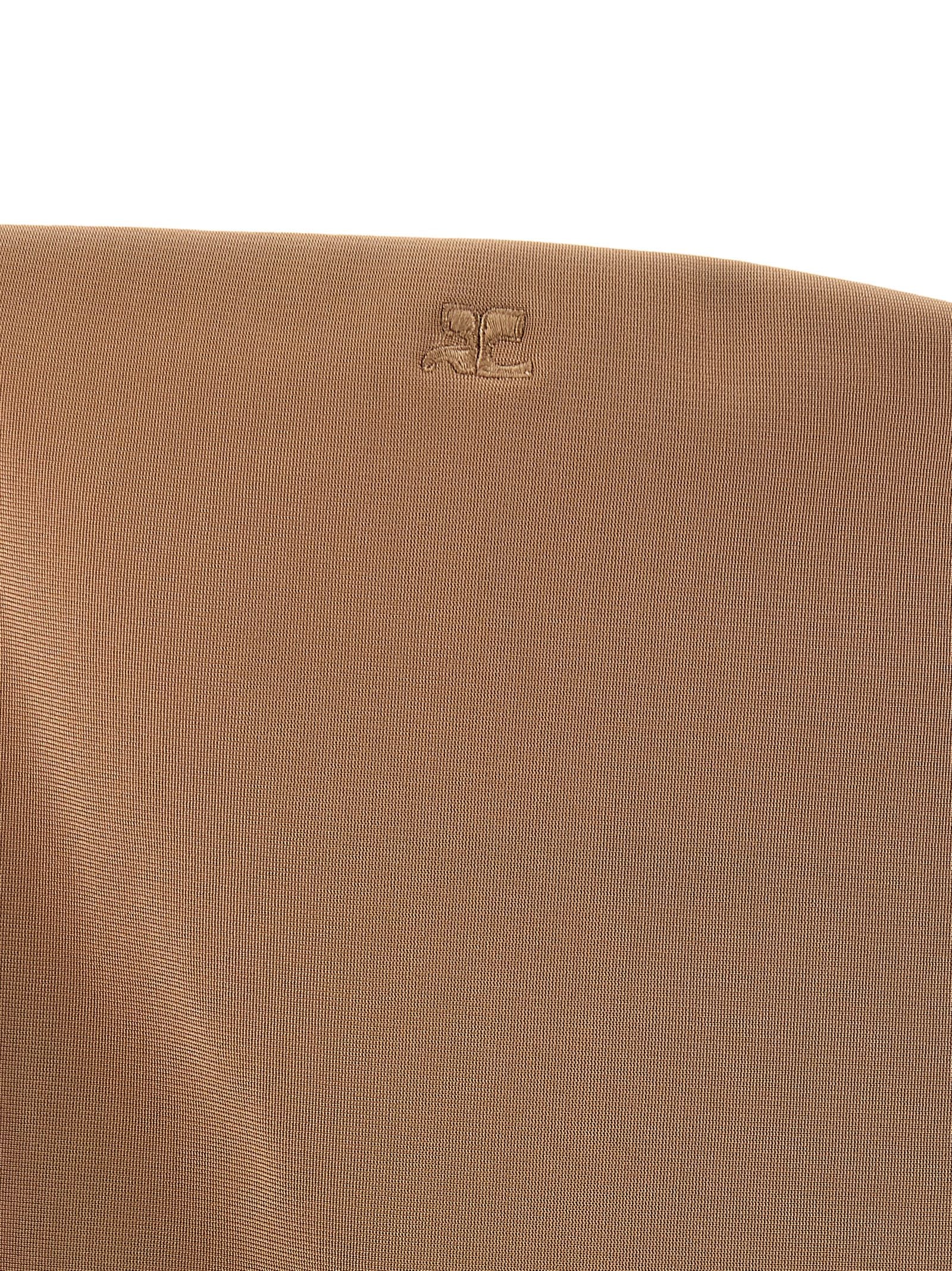 Courrèges Beige Viskose Body