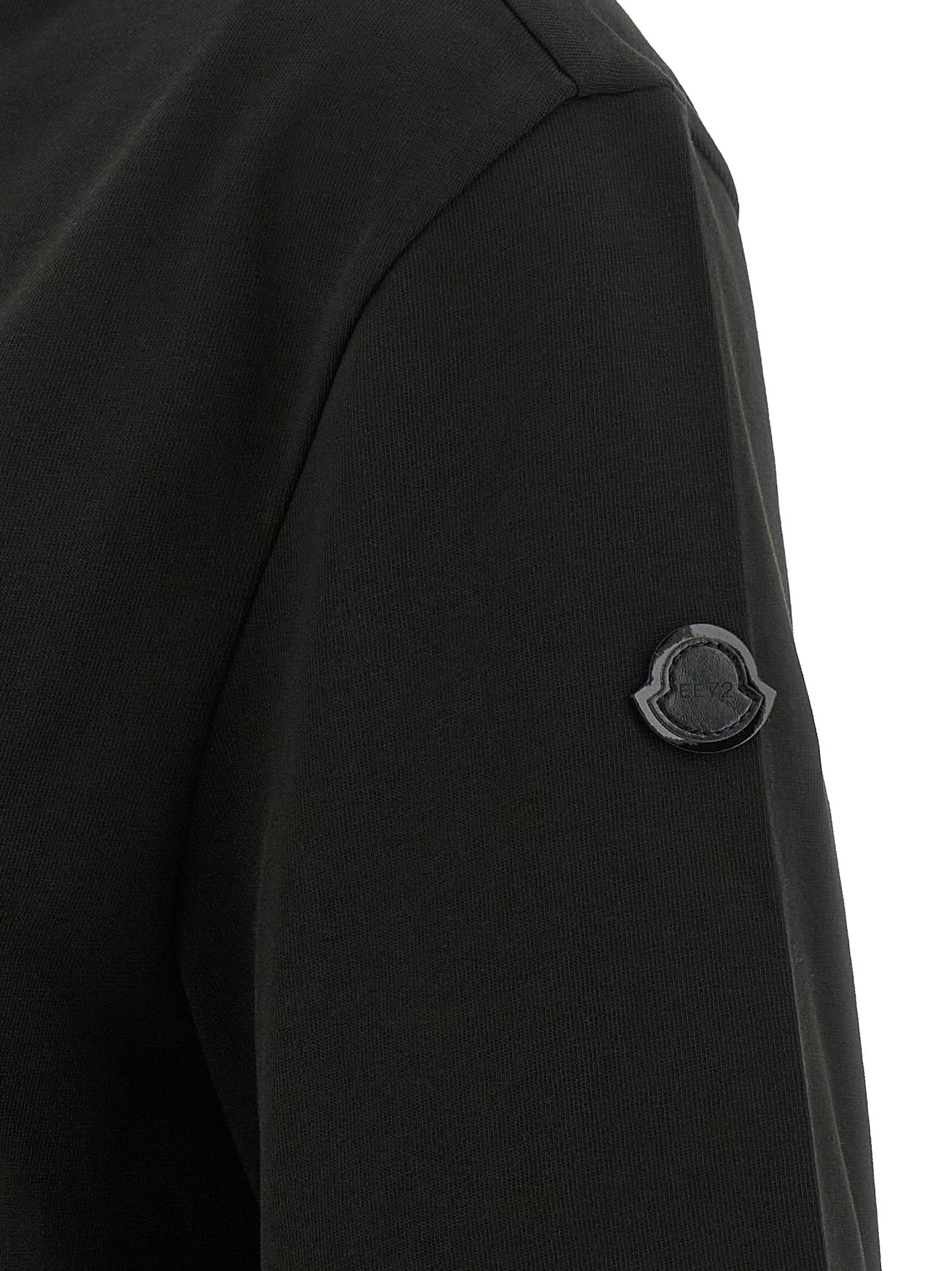 MONCLER GENIUS Schwarzer Baumwoll-Sportswear-Artikel