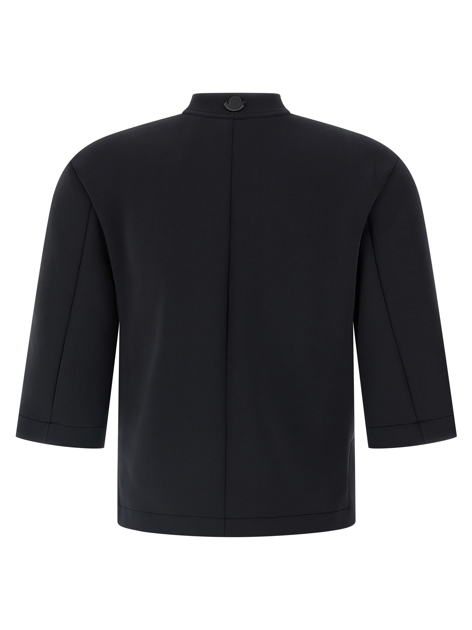 MONCLER GENIUS Schwarzes Polyester-Oberteil